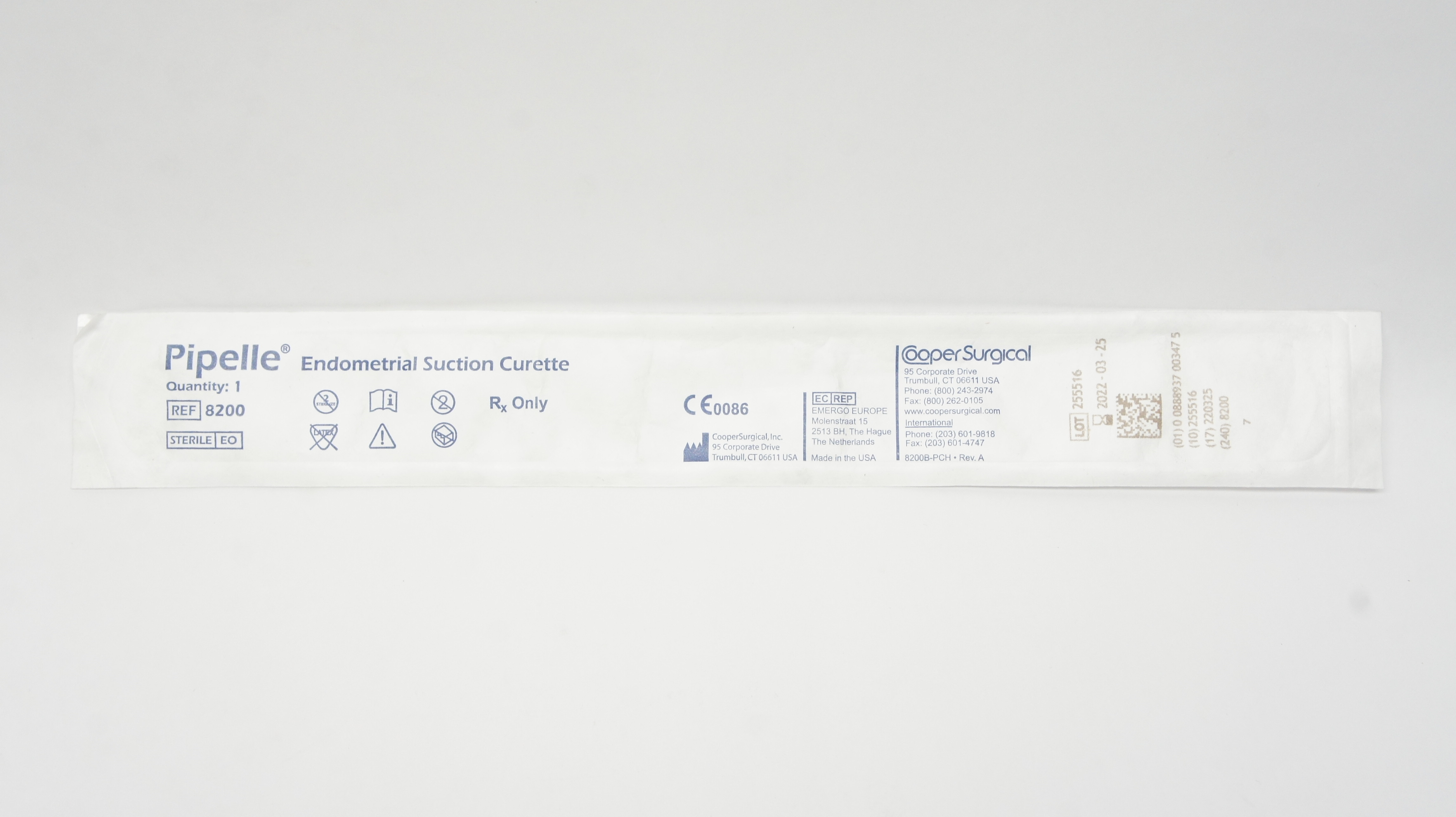 Cooper Surgical 8200 Pipelle Endometrial Suction Curette (x)
