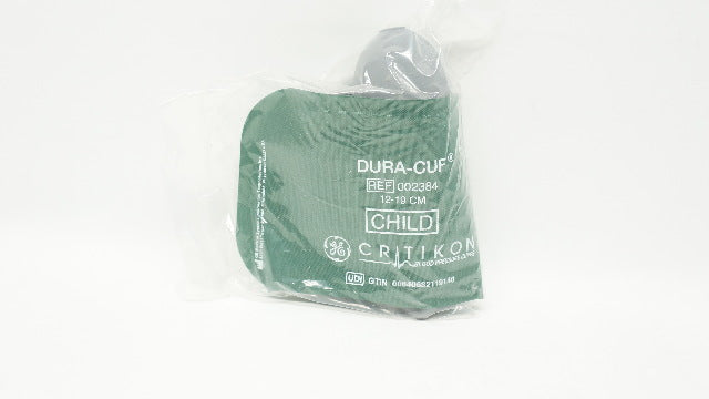 GE Medical 002384 Critikon Dura-Cuf Child Blood Pressure Cuffs 12-19 cm