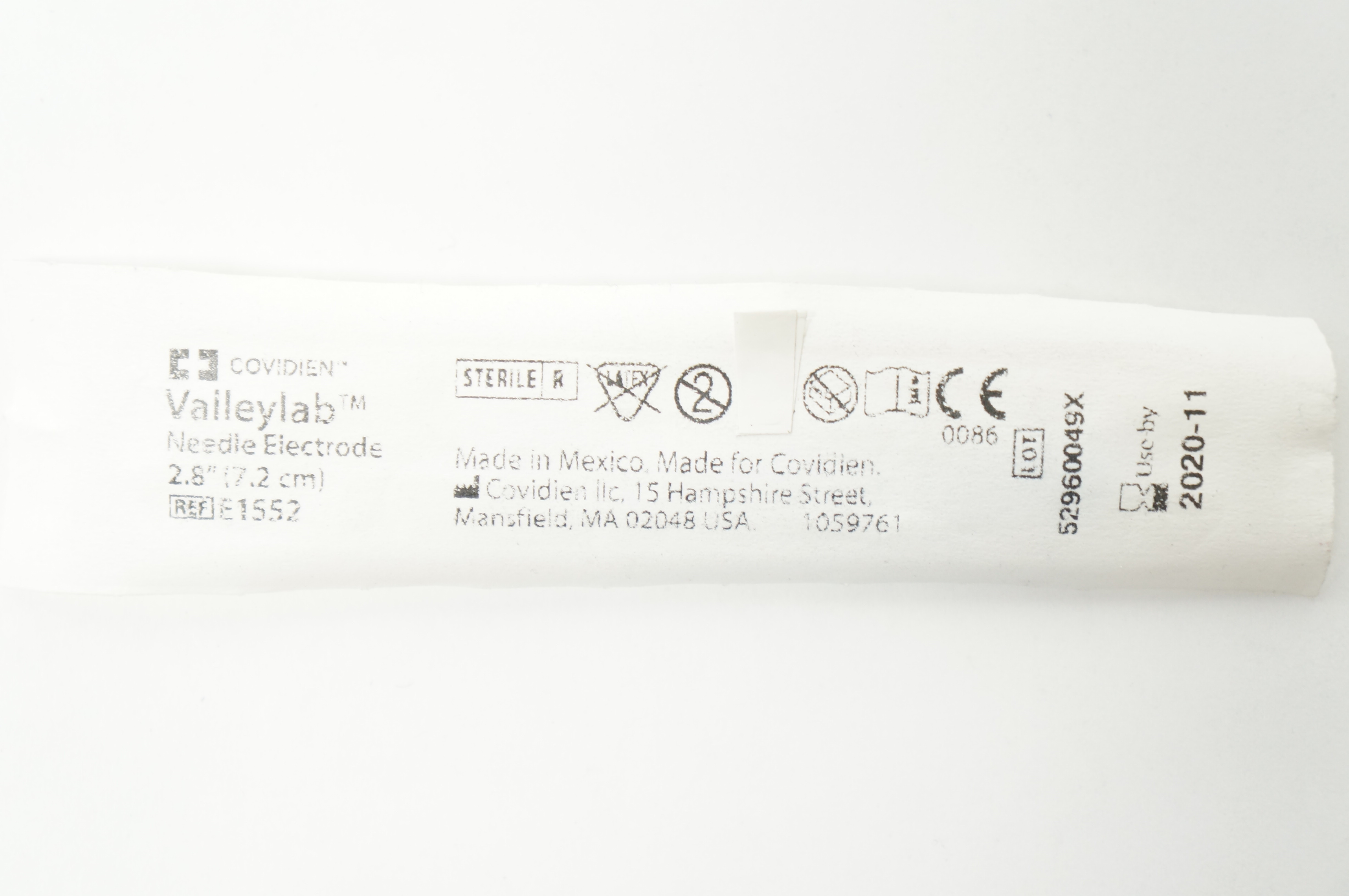Covidien E1452 Edge Ndle Electrode 2.8inch (x)