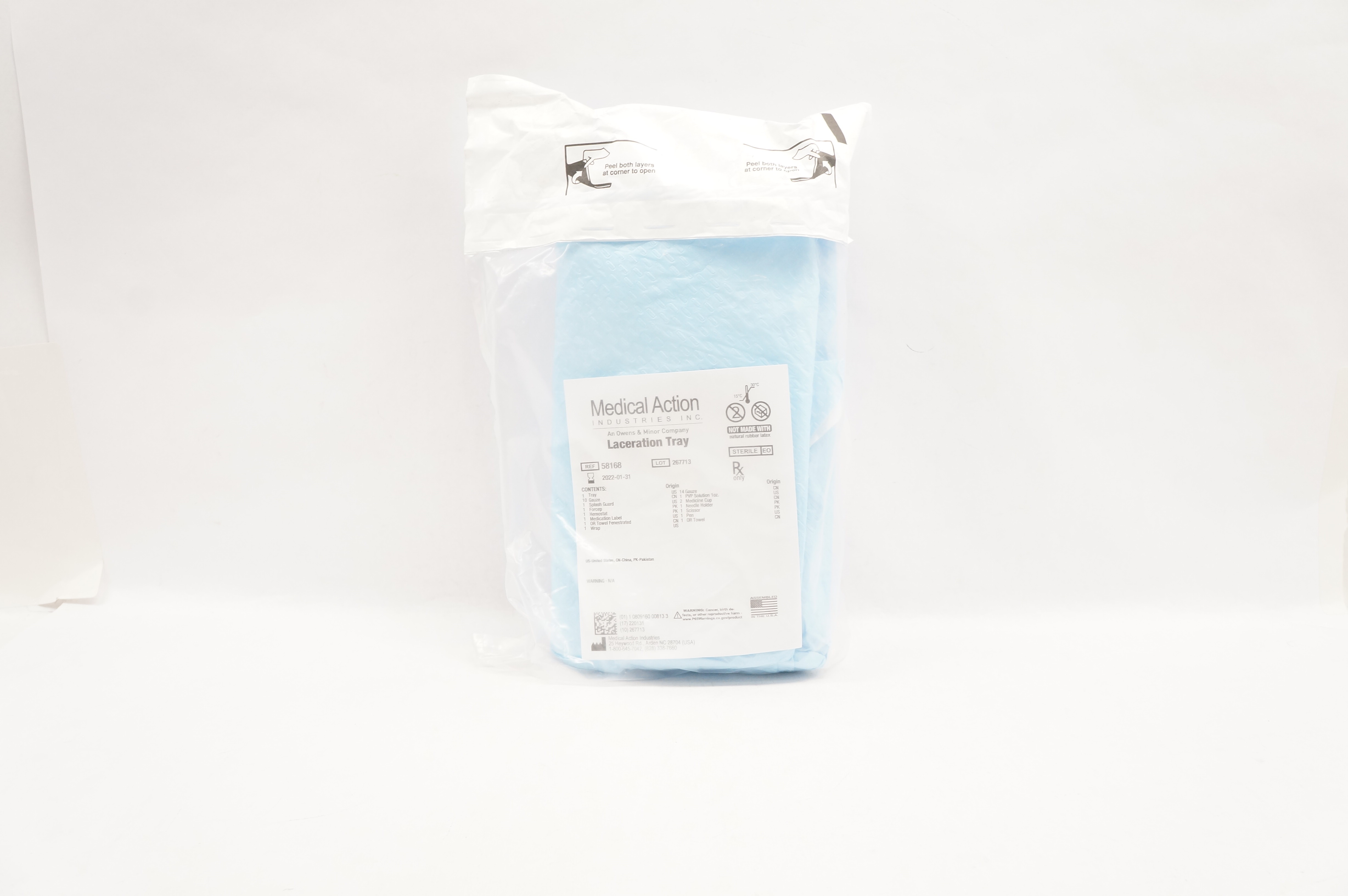 Medical Action 58168 Laceration Tray (x)