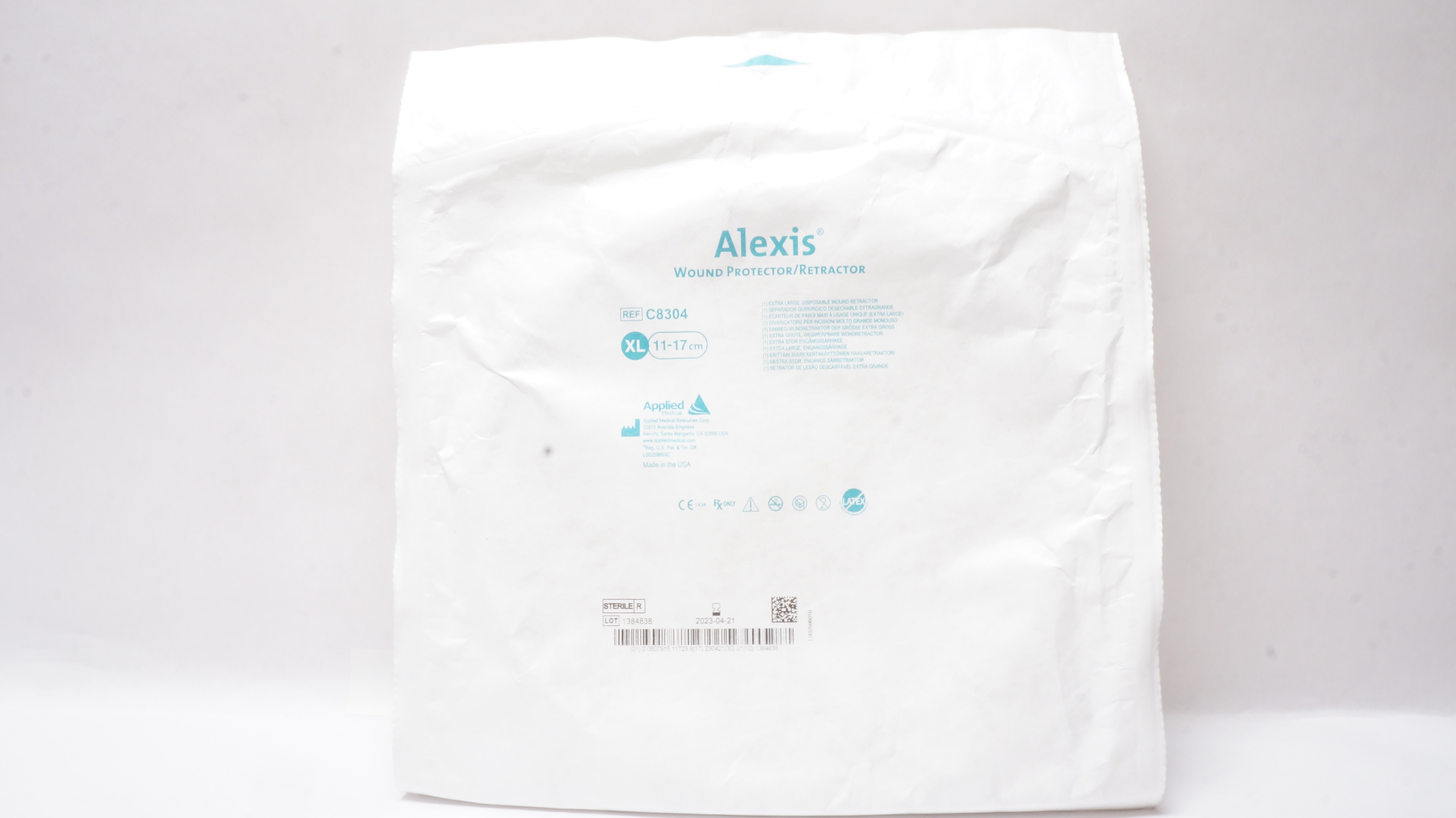 Applied Medical C8304 Alexis Wound Protector / Retractor X-Large 11-17cm (x)