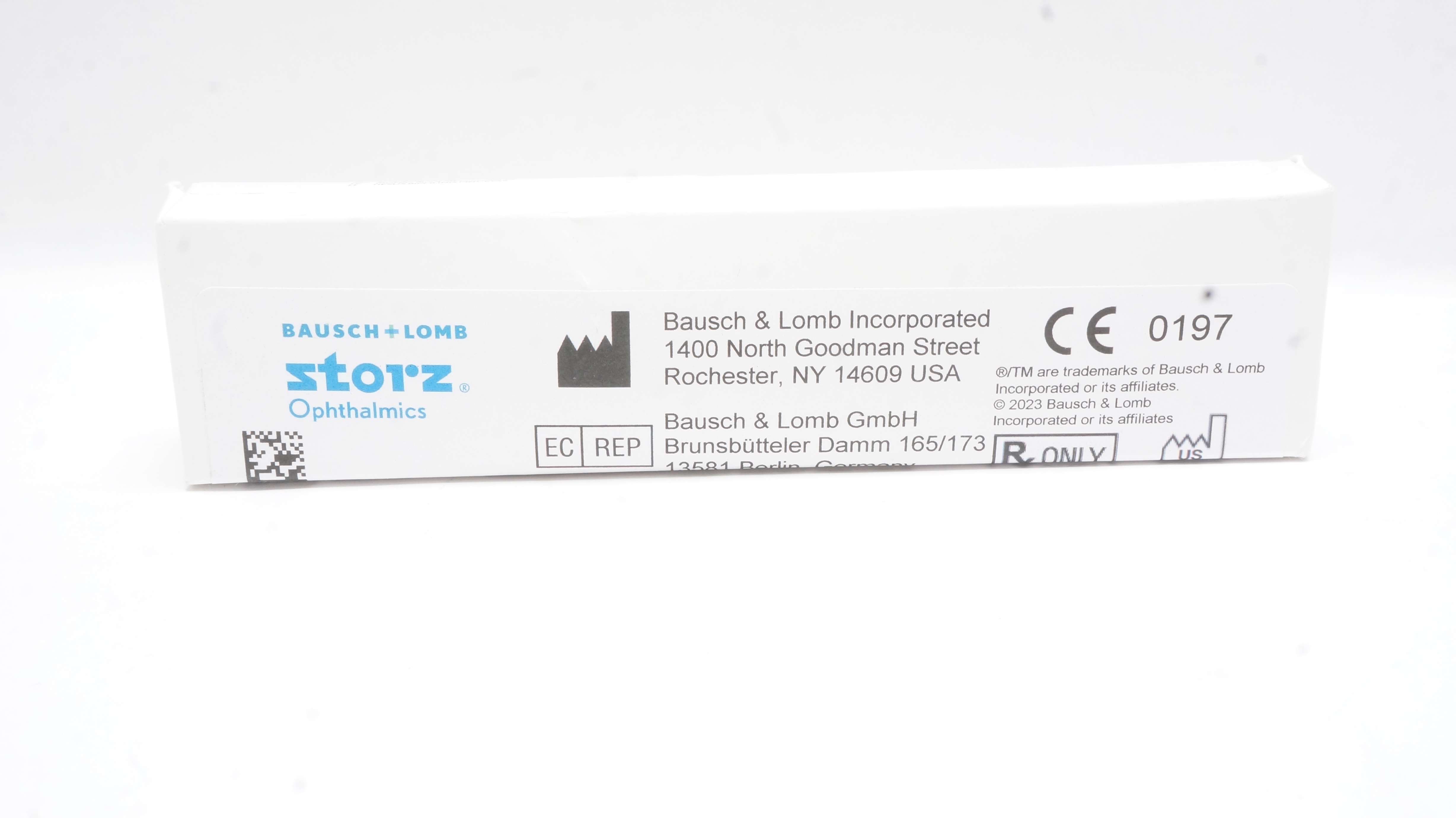 Bausch & Lomb S2050 Forcep Bipolar Straight 14S