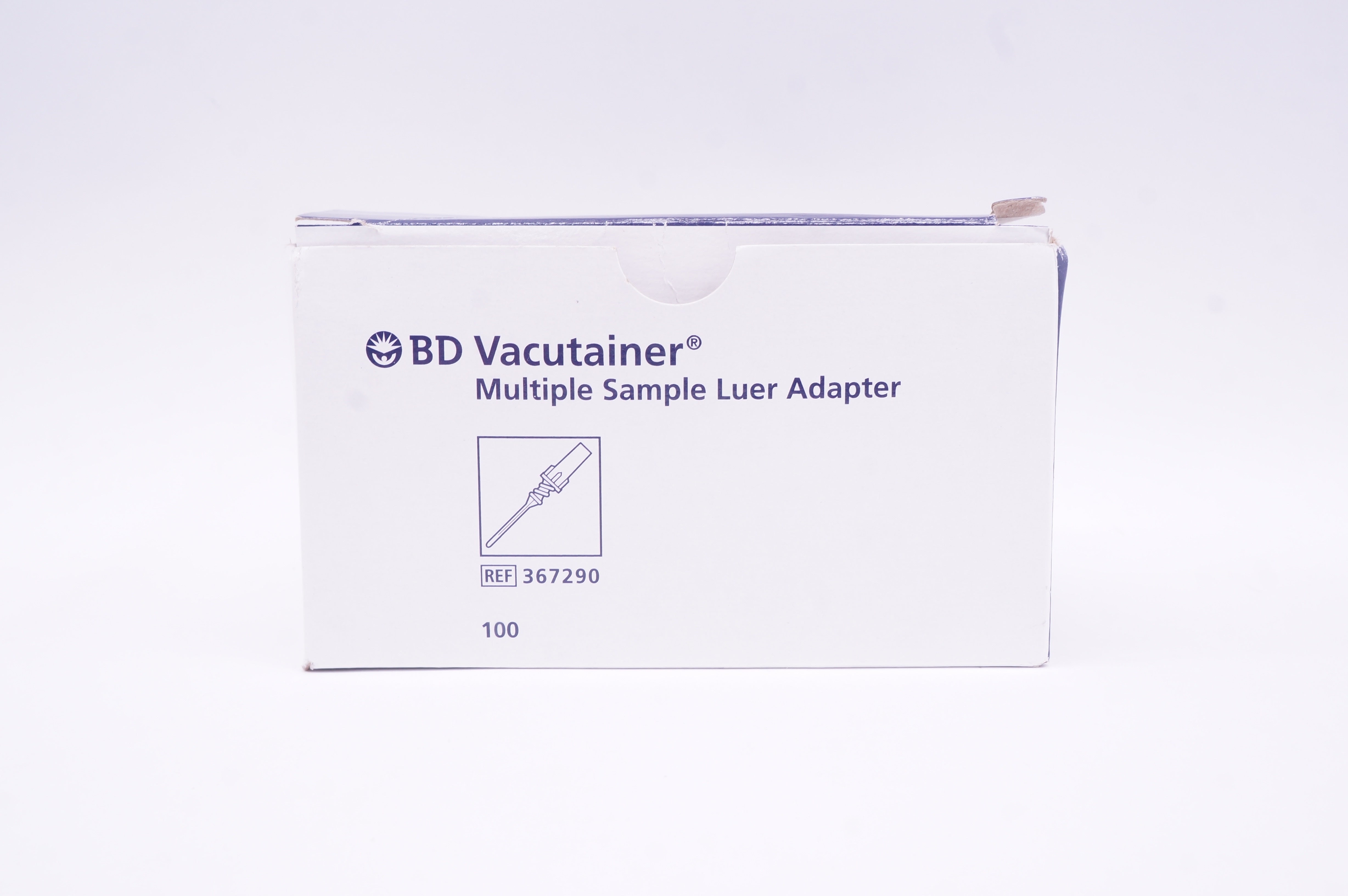 BD 367290 Vacutainer Multiple Sample Luer Adapter - Box of 40