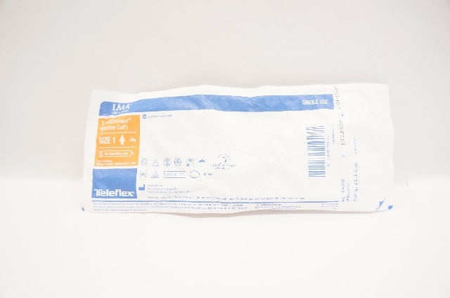 Teleflex 1FA010 LMA Unique Laryngeal Mask Airway, Size 1 <5kg Air<4ml/60cm H2O