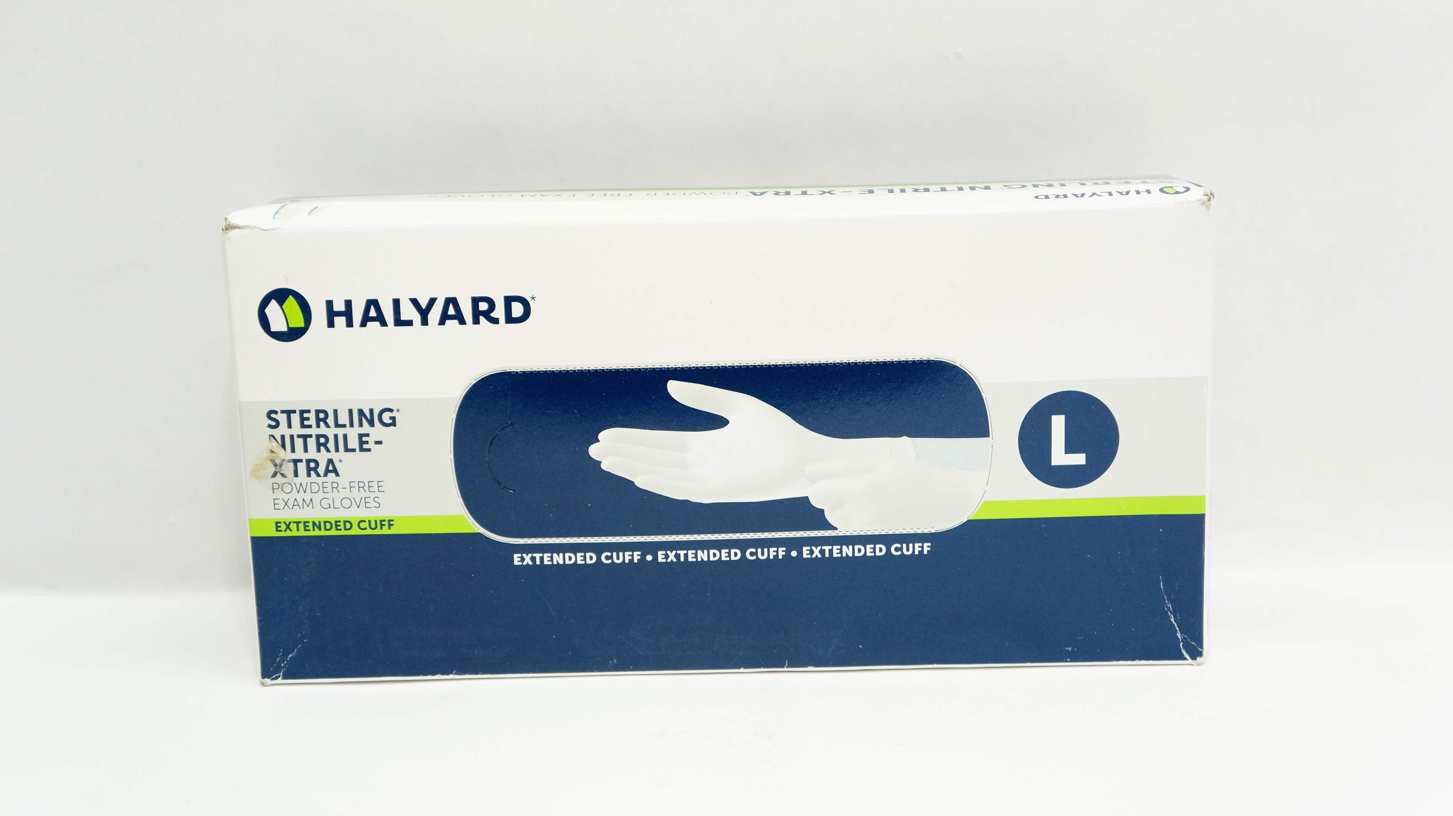 Halyard 53140 Sterling Nitrile-Xtra Power-Free Exam Gloves M (x) - Box of 100