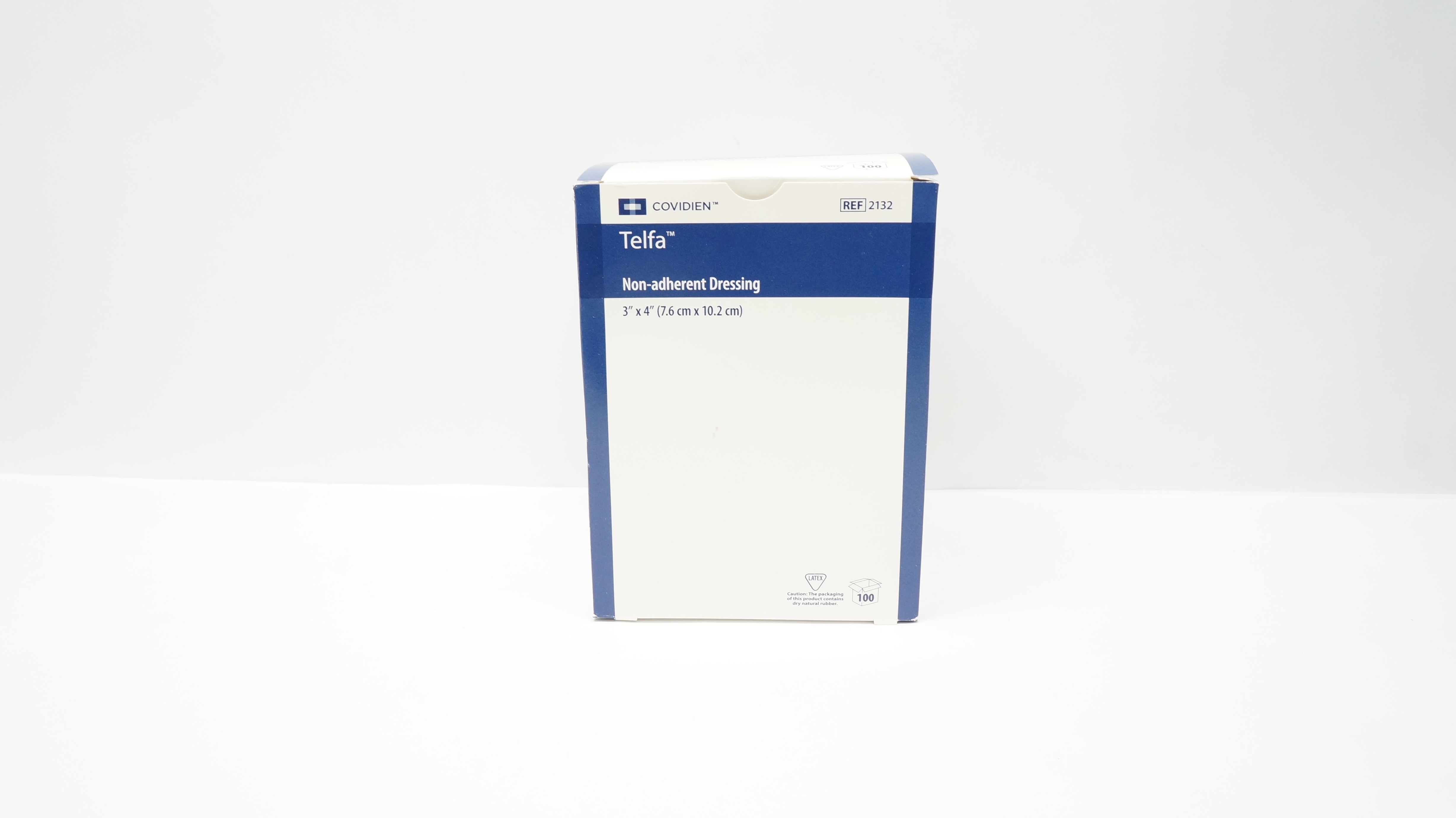 Covidien 2132 Telfa Non-Adherent Dressing 3In x 4In - Box of 68 (x)