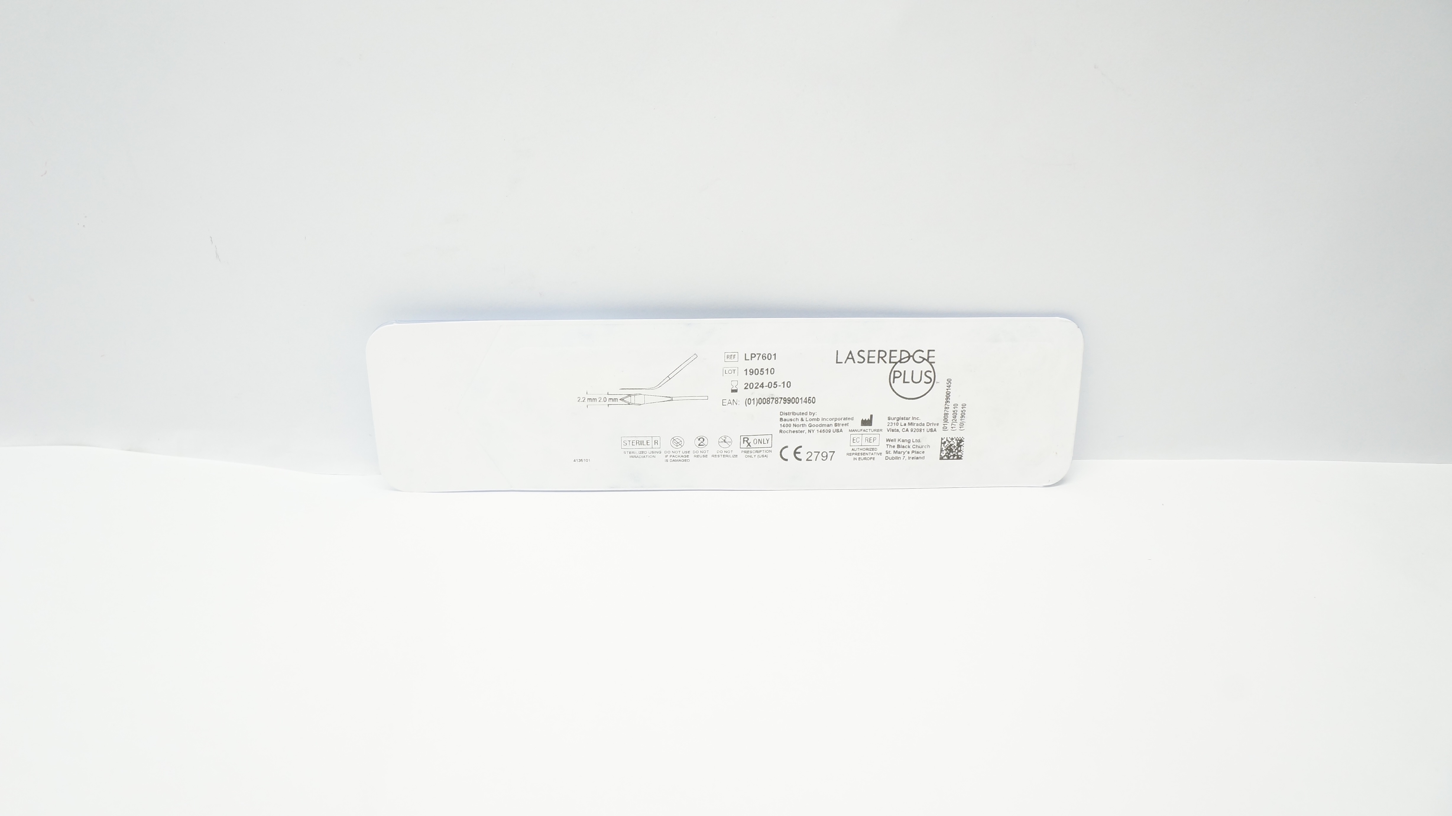 Surglstar LP7601 Laseredge Plus 2.2mm x 2.0mm (x)
