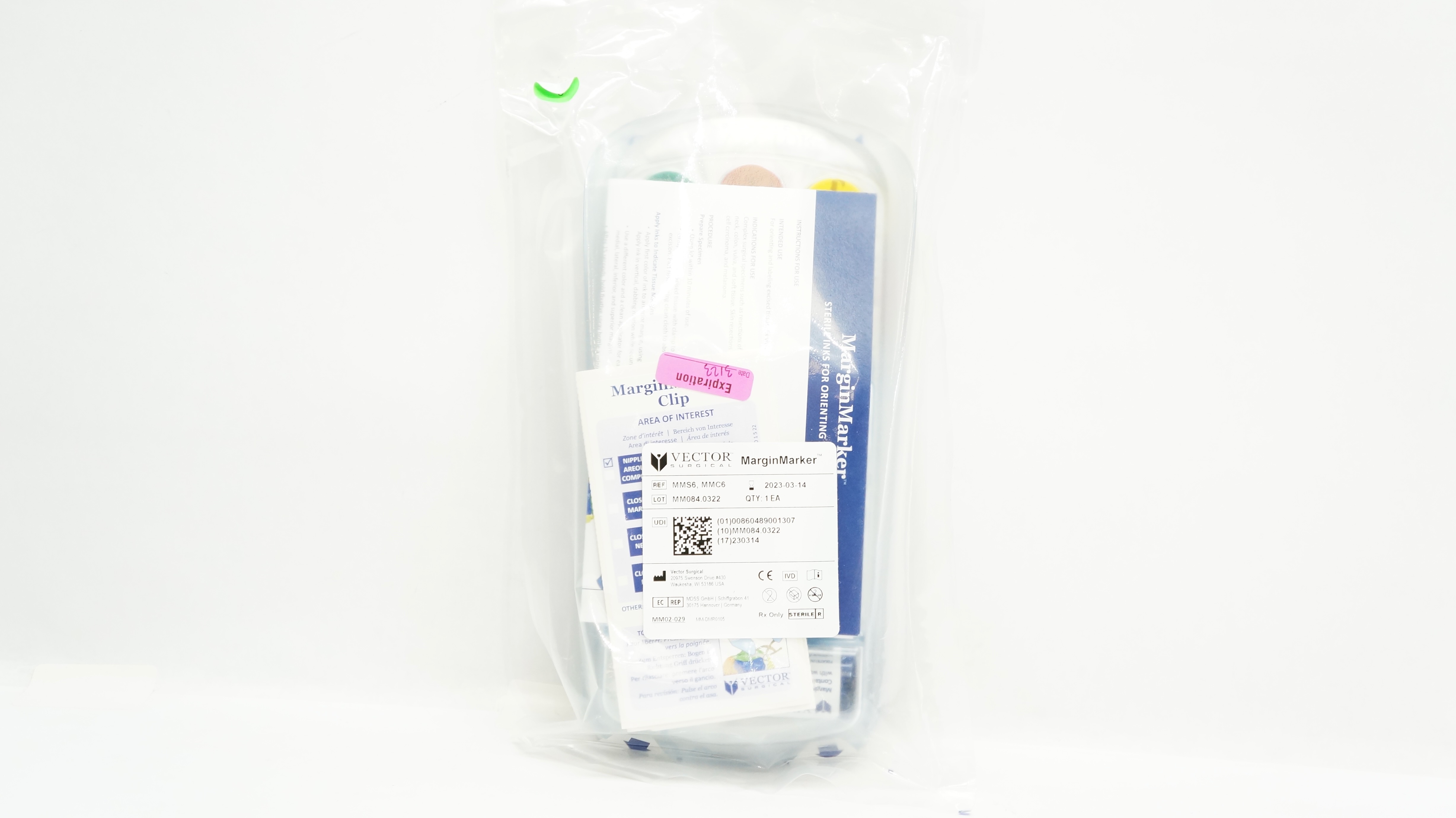 Vector Surgical MMS6, MMC6 MarginMarker 6Color Ink Kit For Tissue Orientation(x)