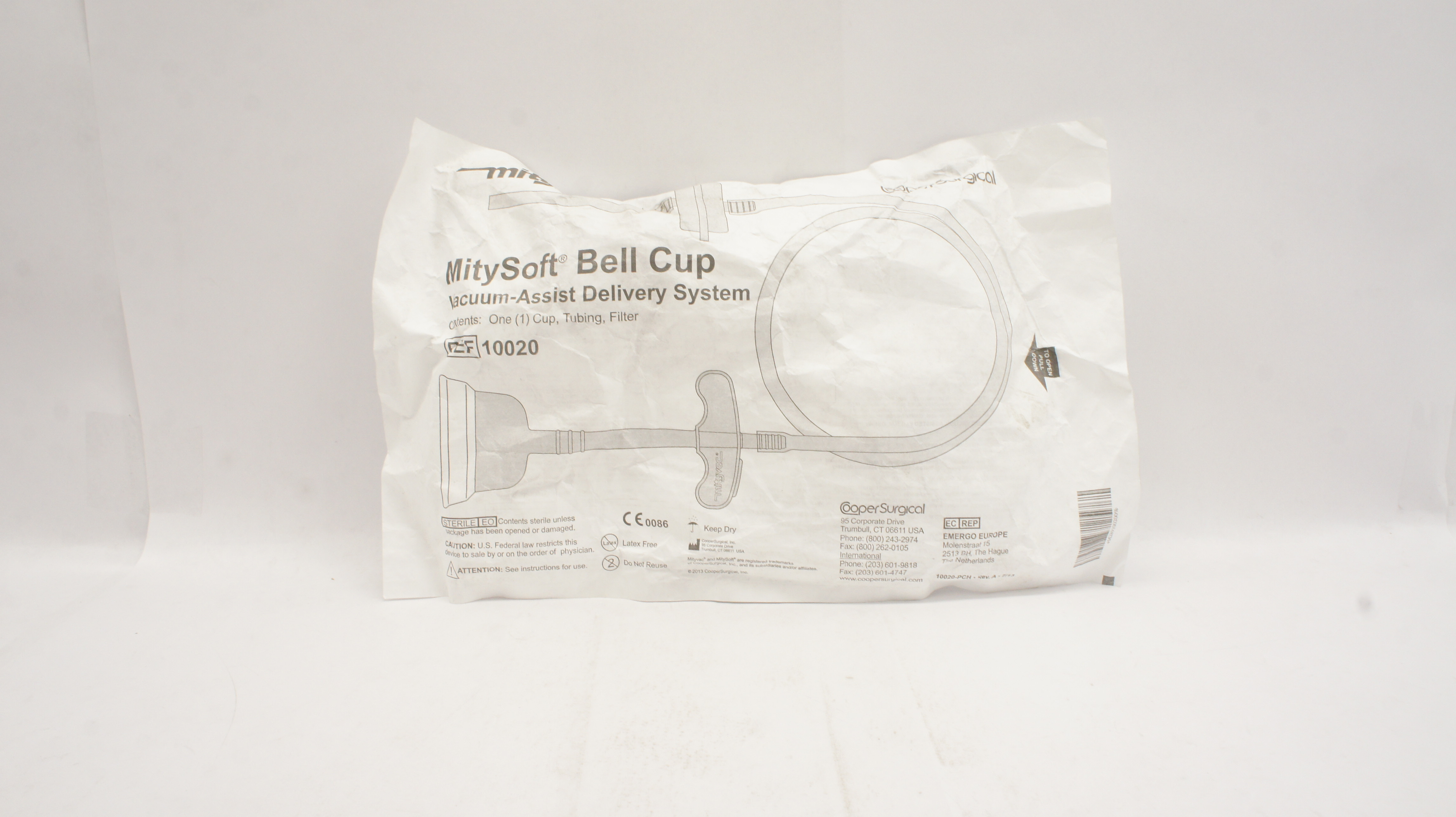 Cooper Surgical 10020 Mityvac MitySoft Bell Cup Vacuum-Assist Delivery System(x)