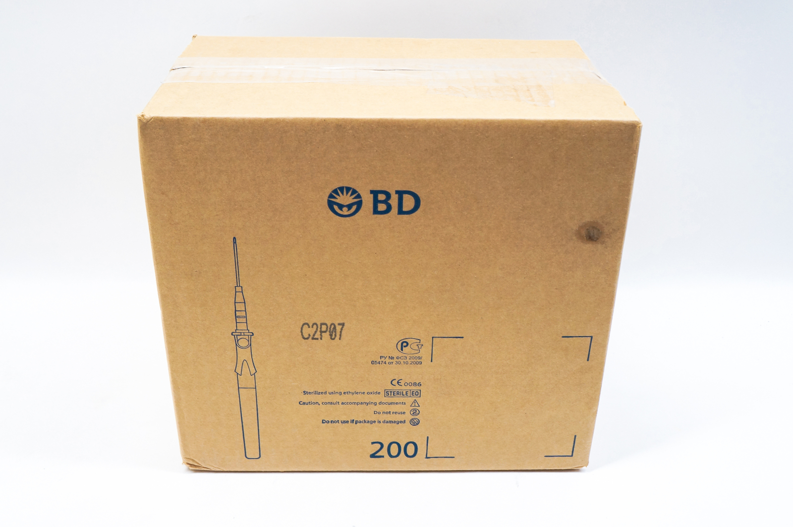 BD 381467 Insyte Autoguard 14Ga x 1.75inch - Box of 4 Case, 50 Per case