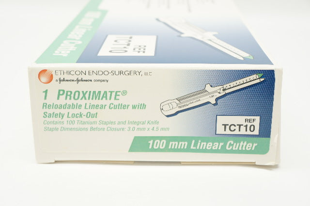 Ethicon TCT10 1 Proximate Reloadable Linear Cutter w/Safety Lock-Out 100mm (x)