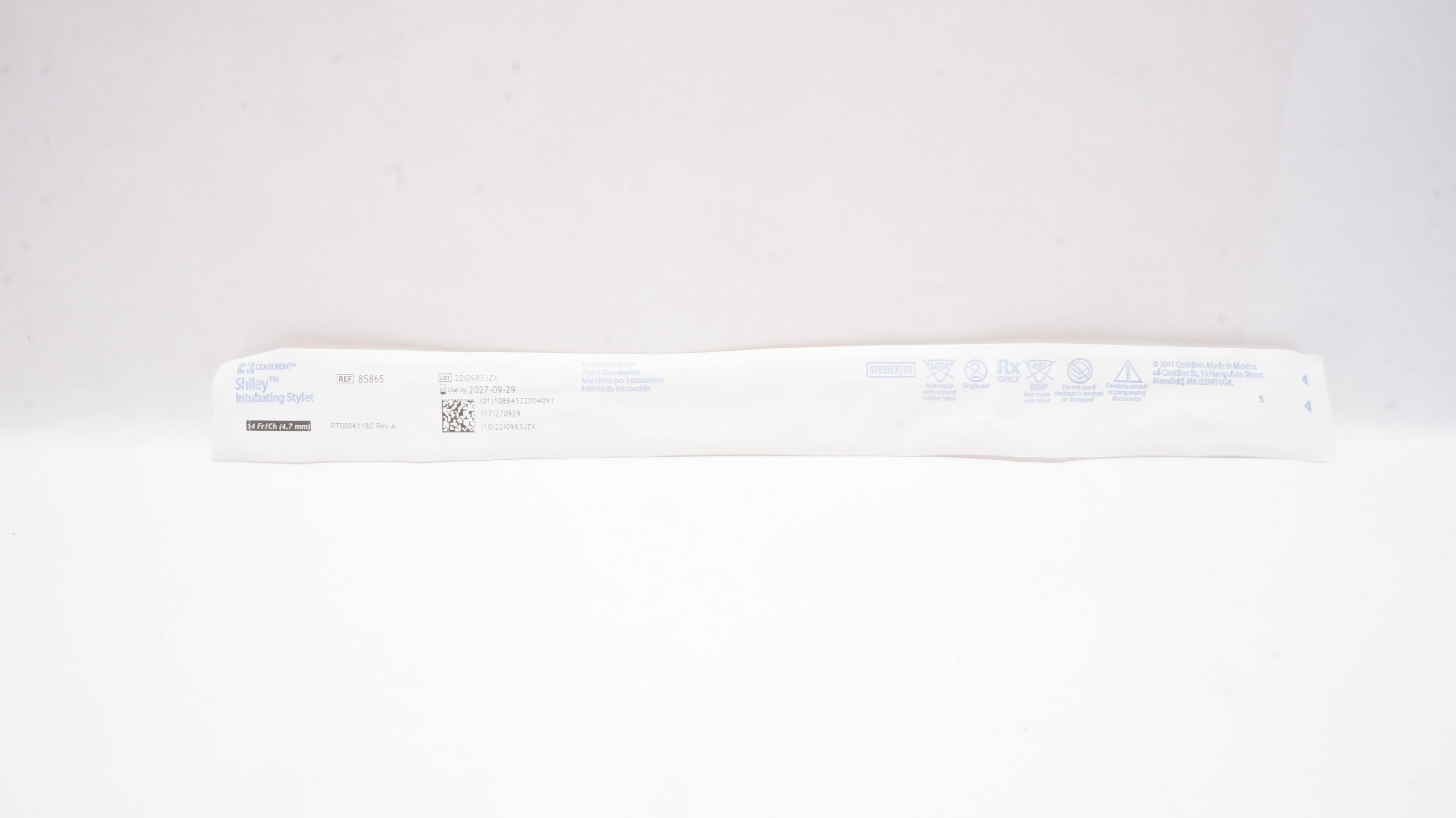 Covidien 85865 Shiley Intubating Stylet 14Fr/Ch