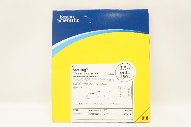Boston Scientific 3903235041 PTA Balloon Dilatation Cath. 3.5x40mmx150cm(x)