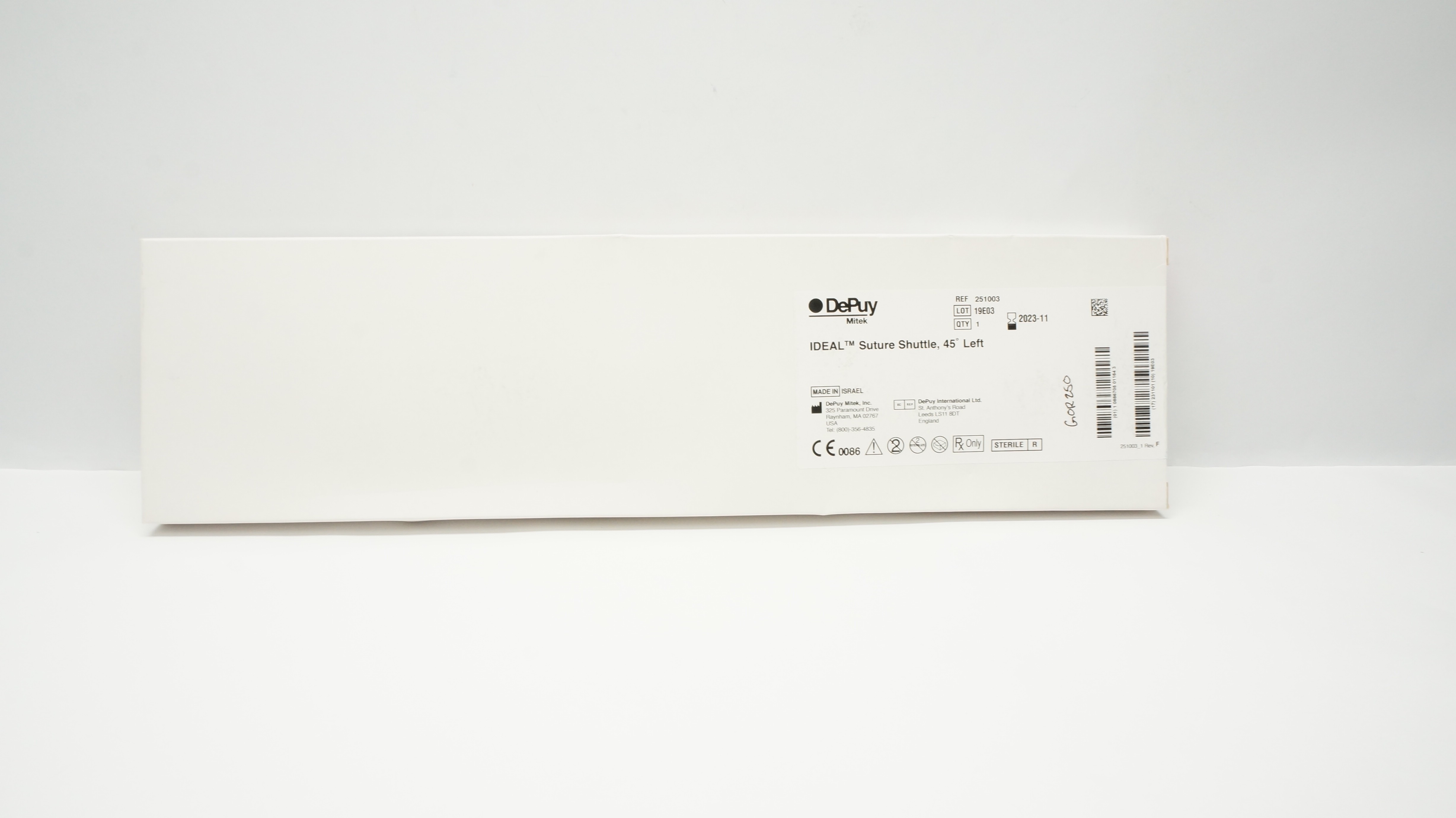 DePuy 251003 Ideal Stre Shuttle, 45Degree Left (x)