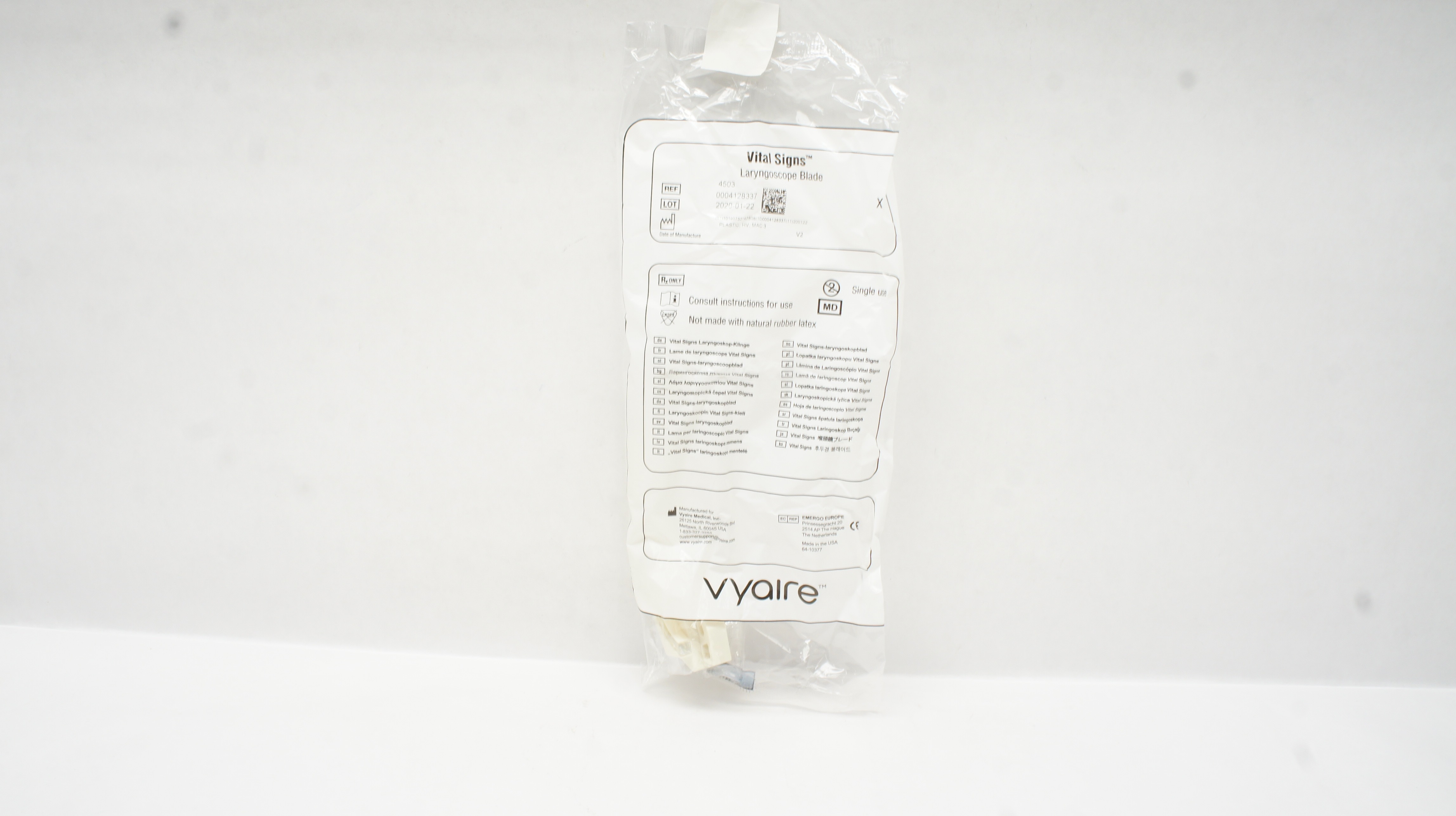 Vyaire 4503 Vital Signs Laryngoscope Blade