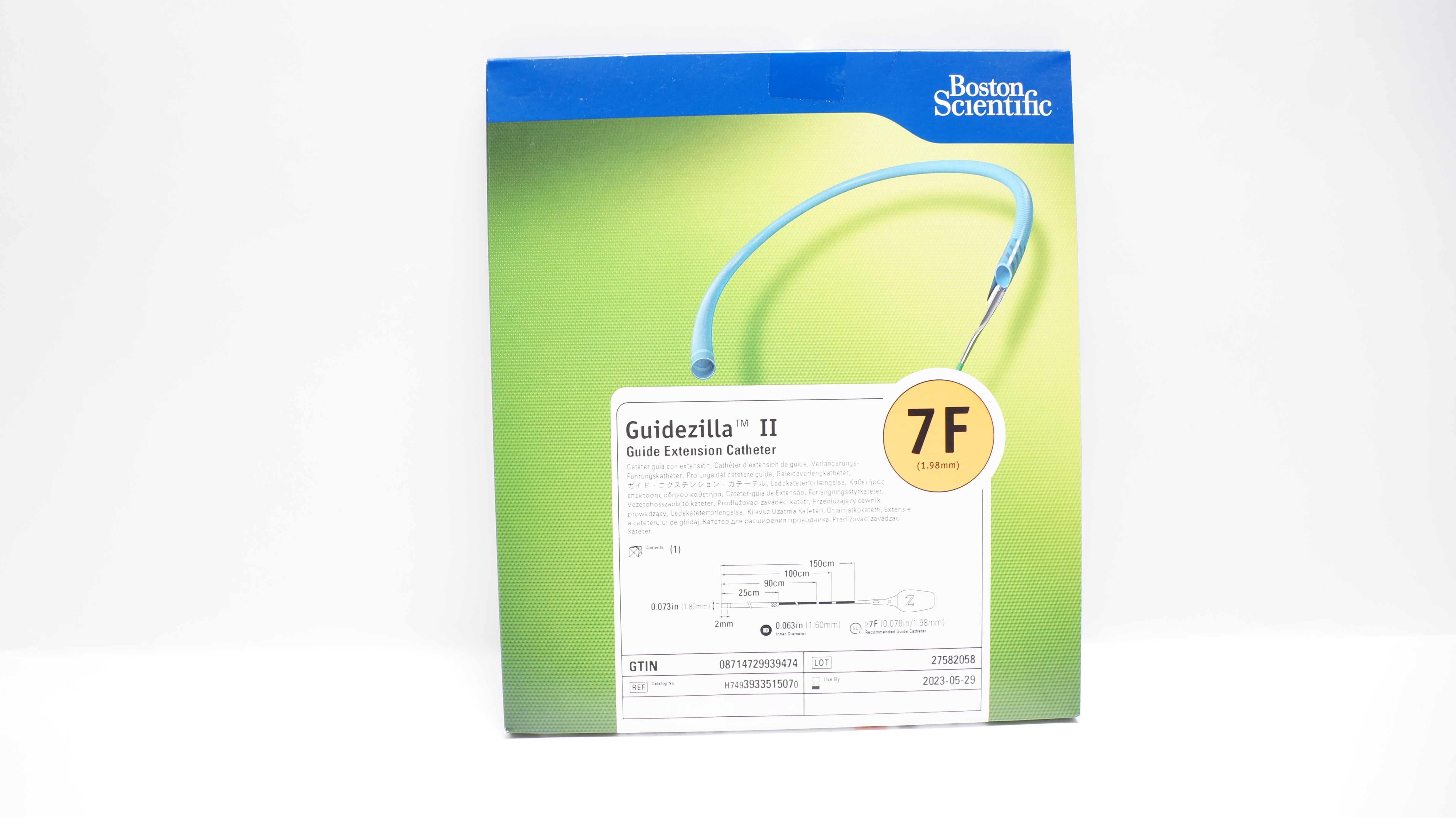 Guidezilla Compatibility Guide Boston Scientific H7493933515070 Guidezilla II Guide Extension Cath. 7F (x)