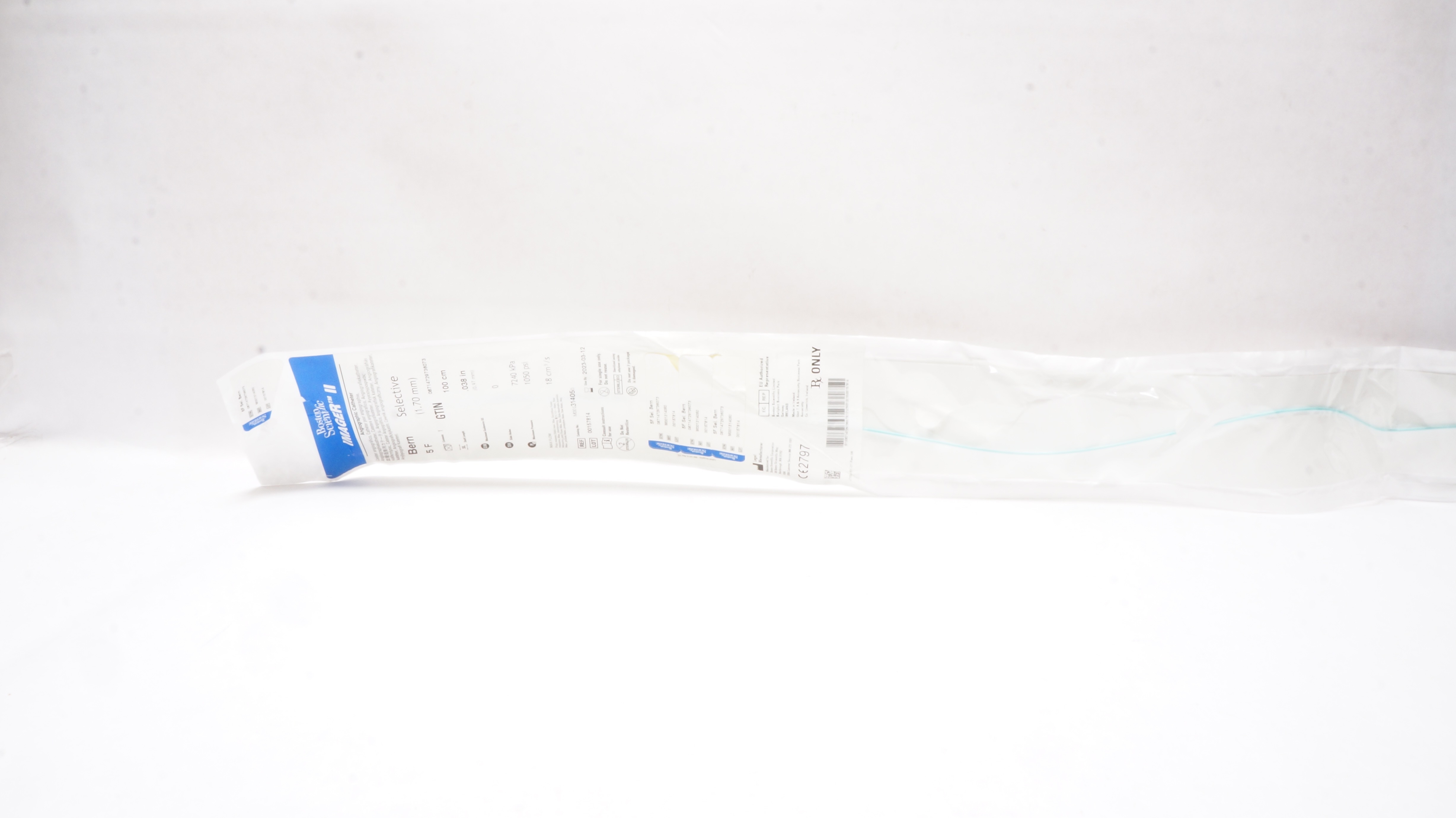 Boston Scientific 31405 Imager II Angiographic Catheter 5F Bern