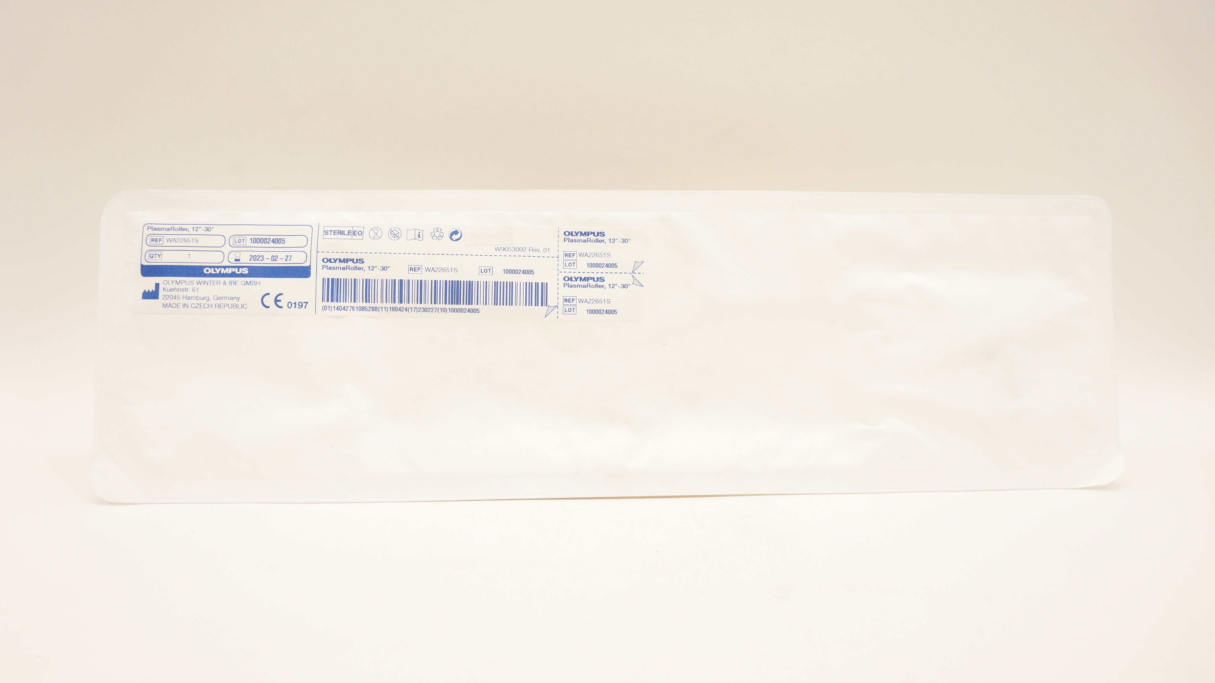 Olympus WA22651S Plasma Roller 12-30inch
