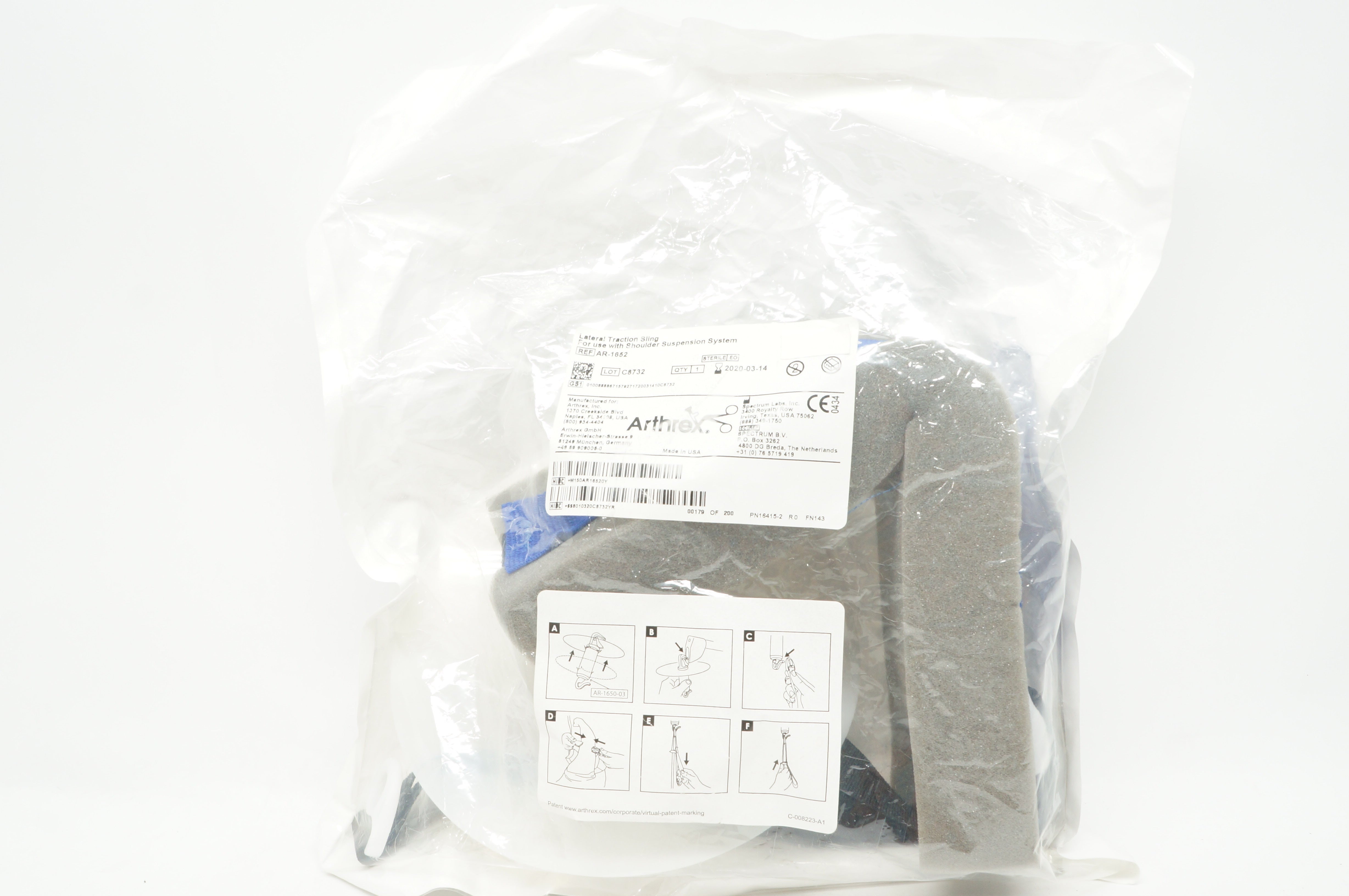 Arthrex AR-1652 Lateral Traction Sling (x)