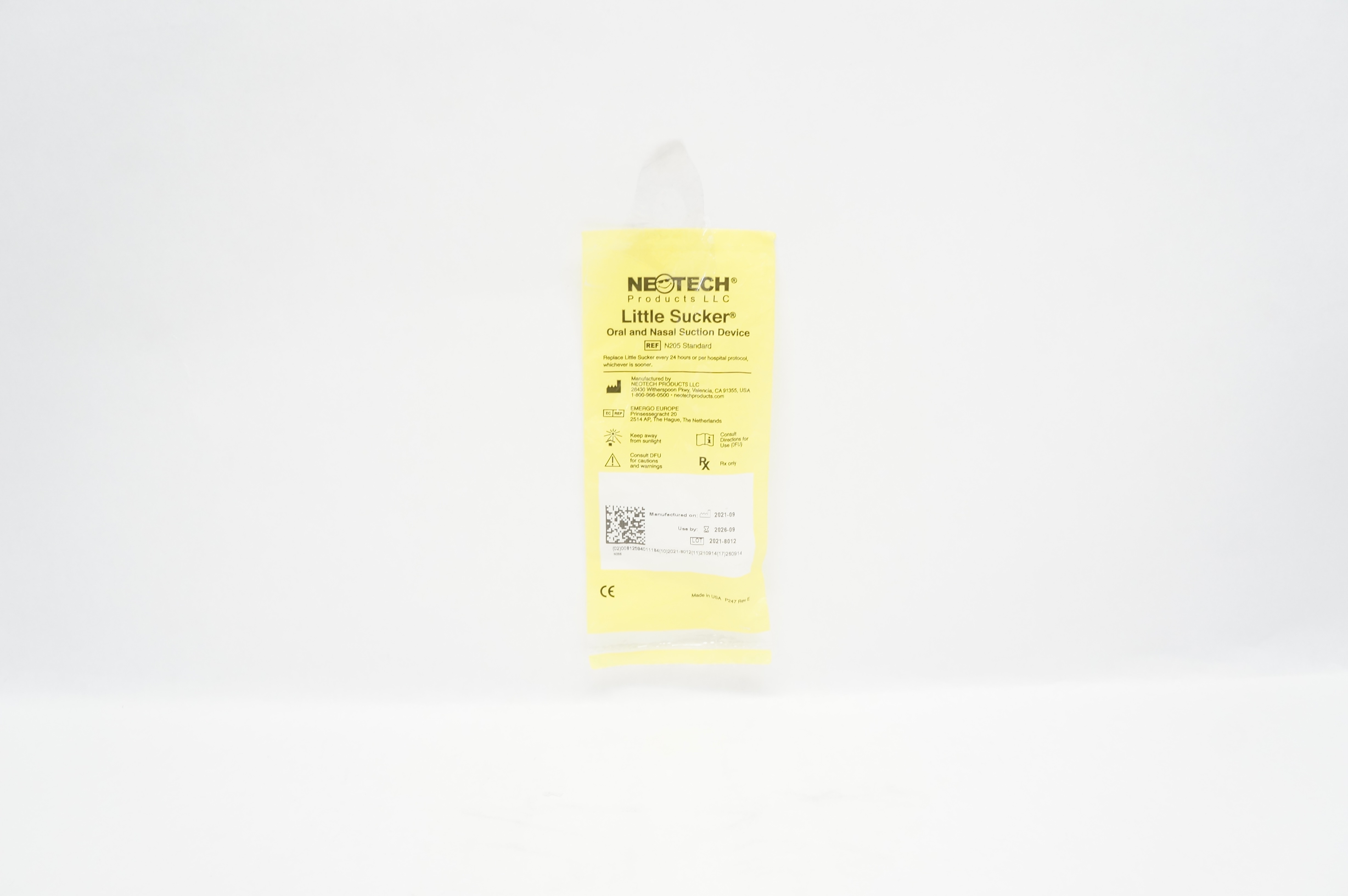 Neotech N205 Standard Little Sucker Oral and Nasal Suction Device
