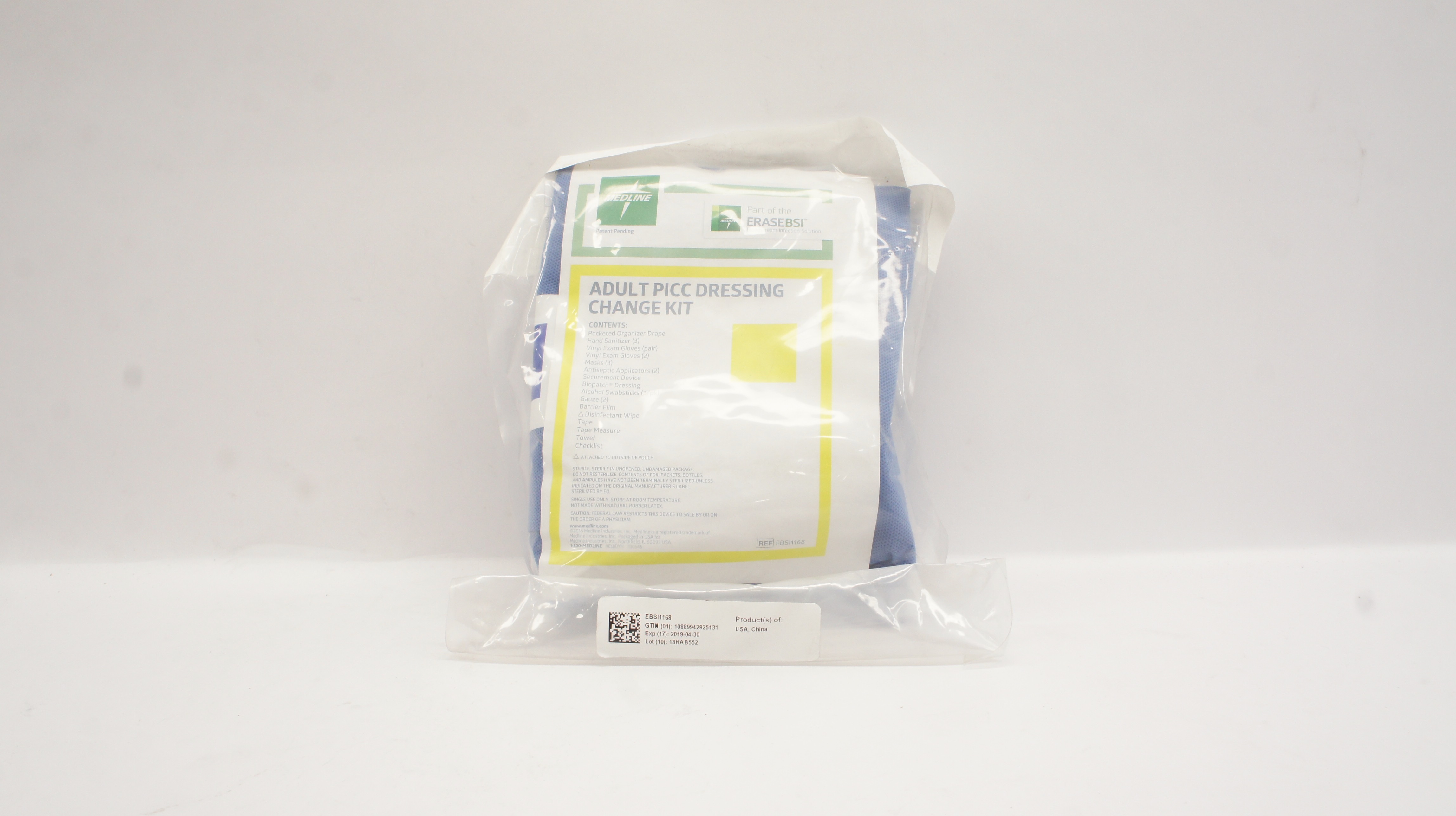 Medline EBSI1168 Adult PICC Dressing Change Kit (x)