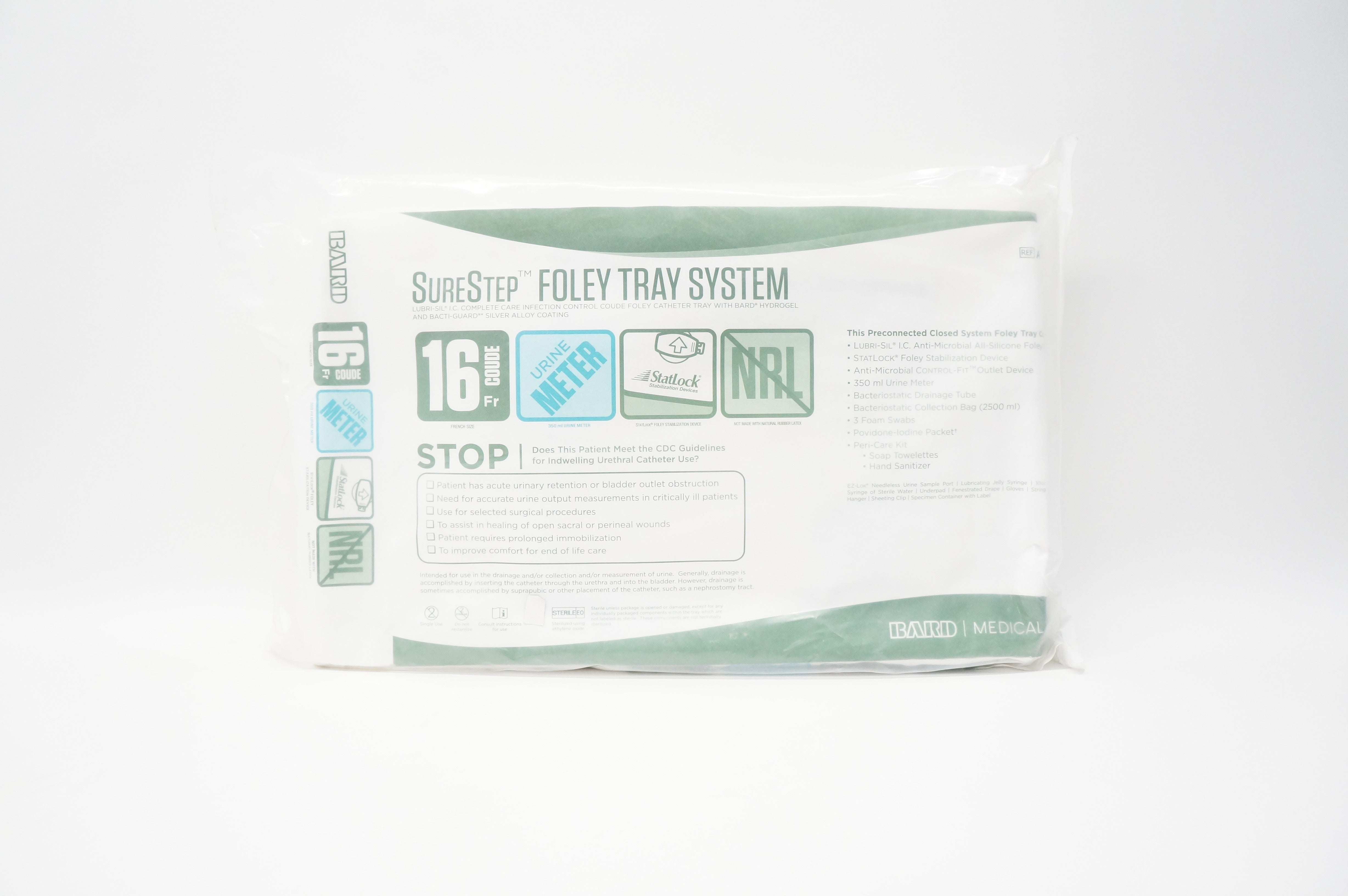 Bard A307416A SureStep Foley Tray System 16 Fr