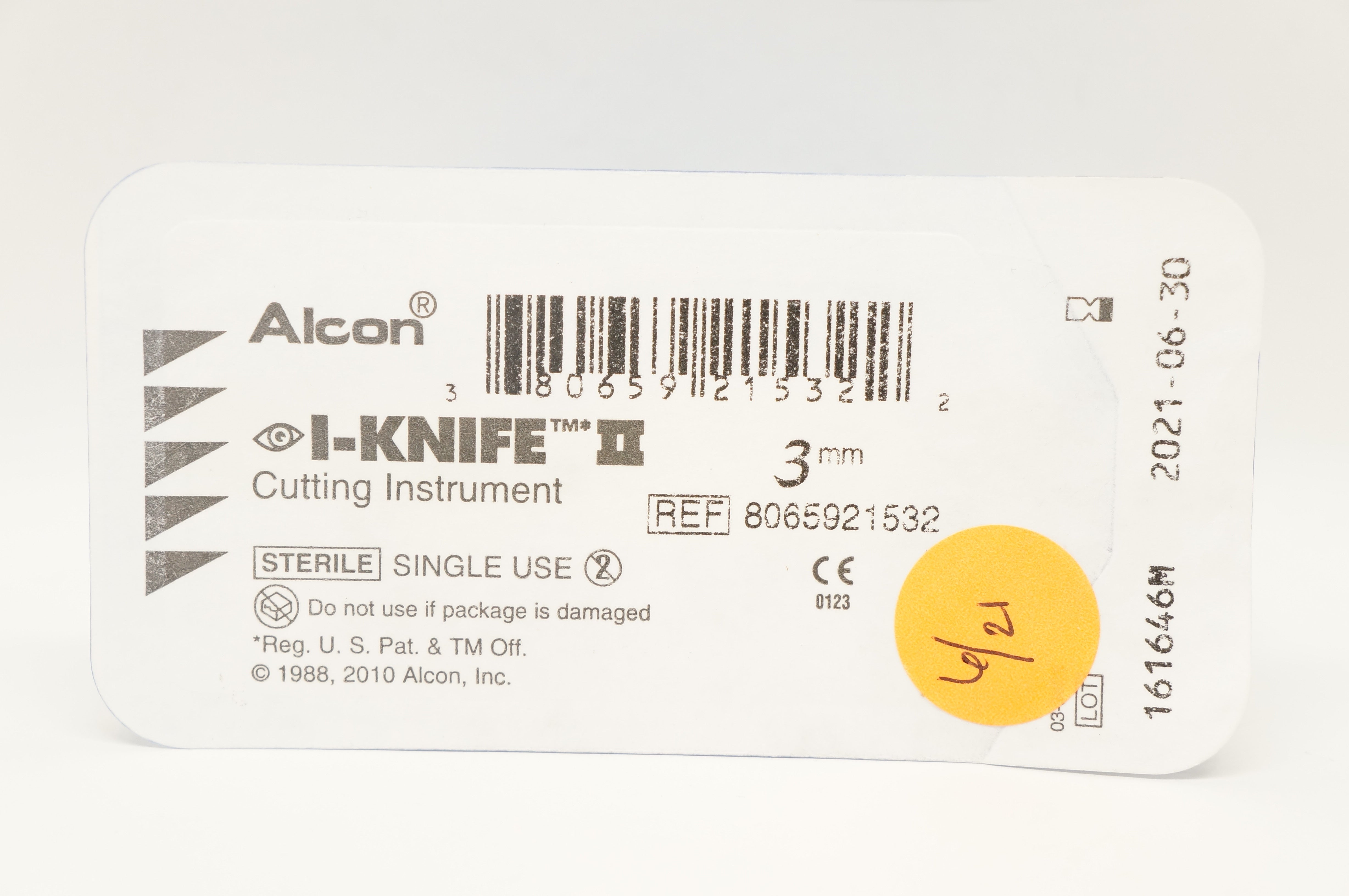 Alcon 8065921532 IKnife Cutting Instrument 3mm (x)