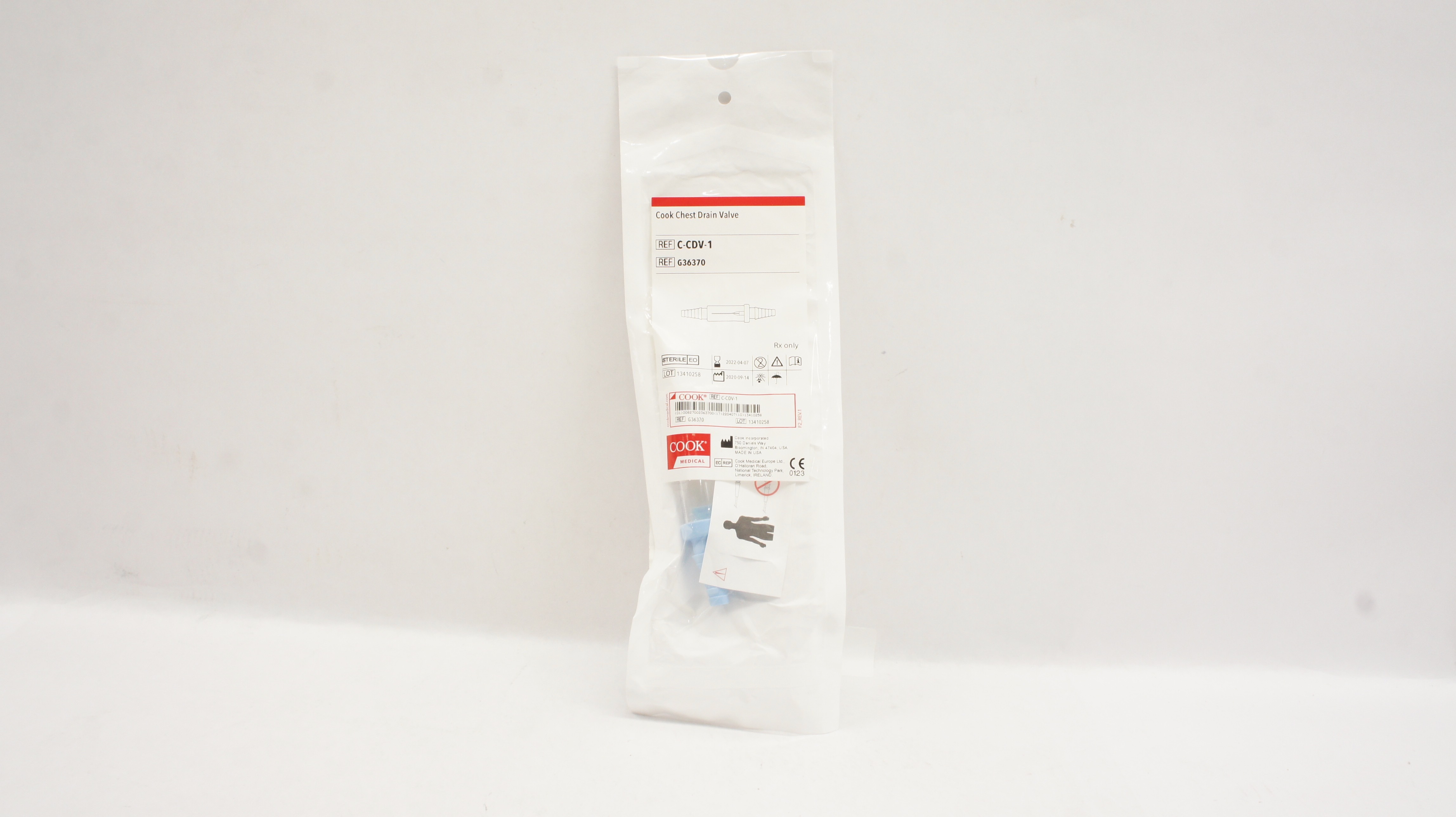 Cook Medical G36370 Chest Drain Valve (x)