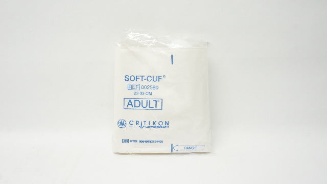 GE Medical 002580 Soft-Cuf Adult Blood Pressure Cuffs 23-33 cm