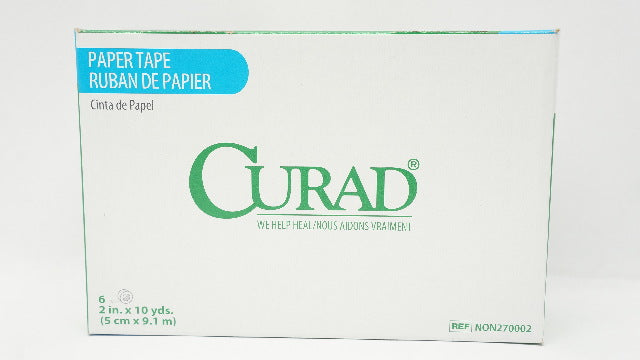 Medline NON270002 Curad Paper Tape 2inch x 10yds - Box of 6