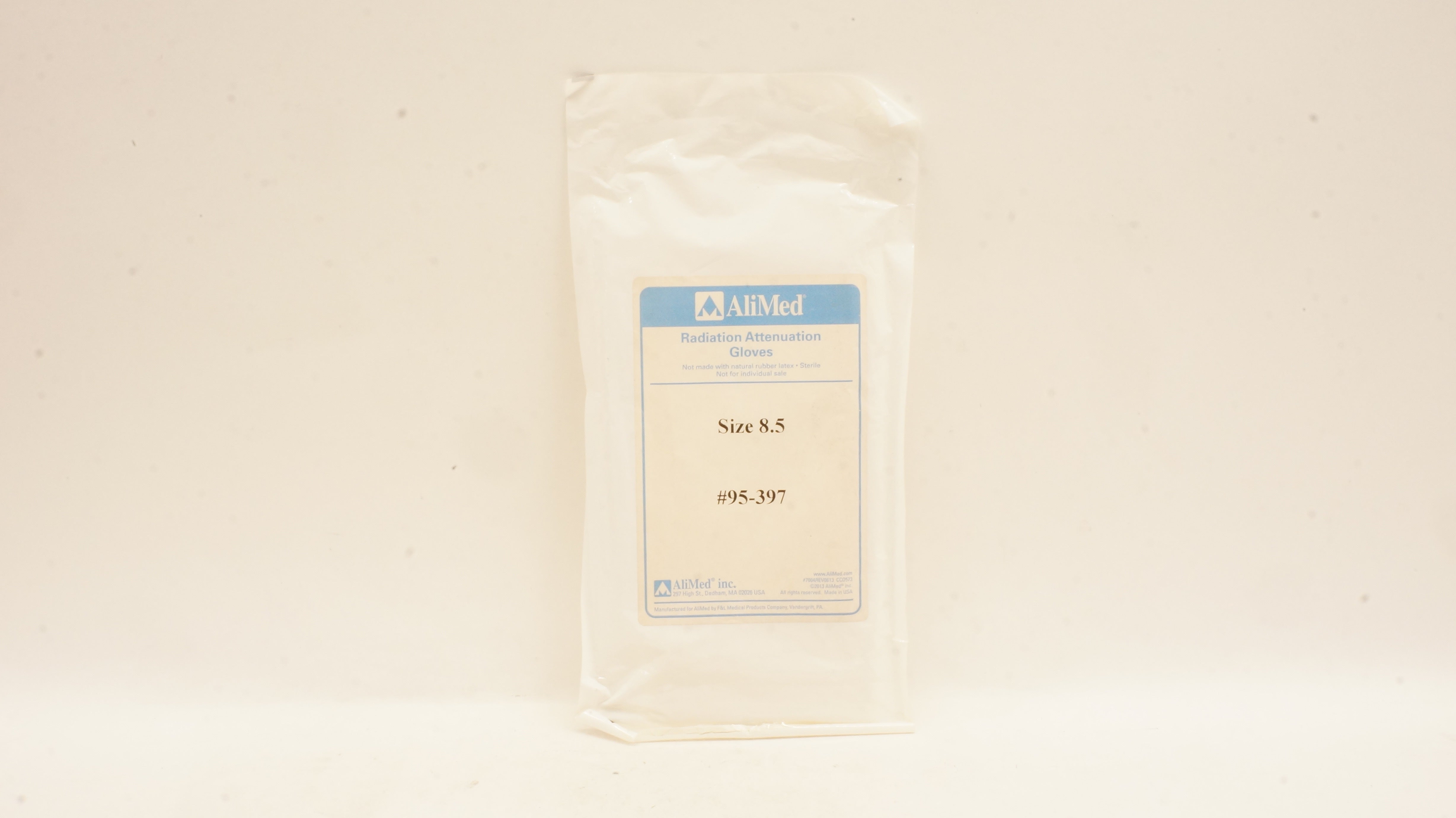 AliMed 95-397 Radiation Attenuation Gloves Size 8.5 (x)