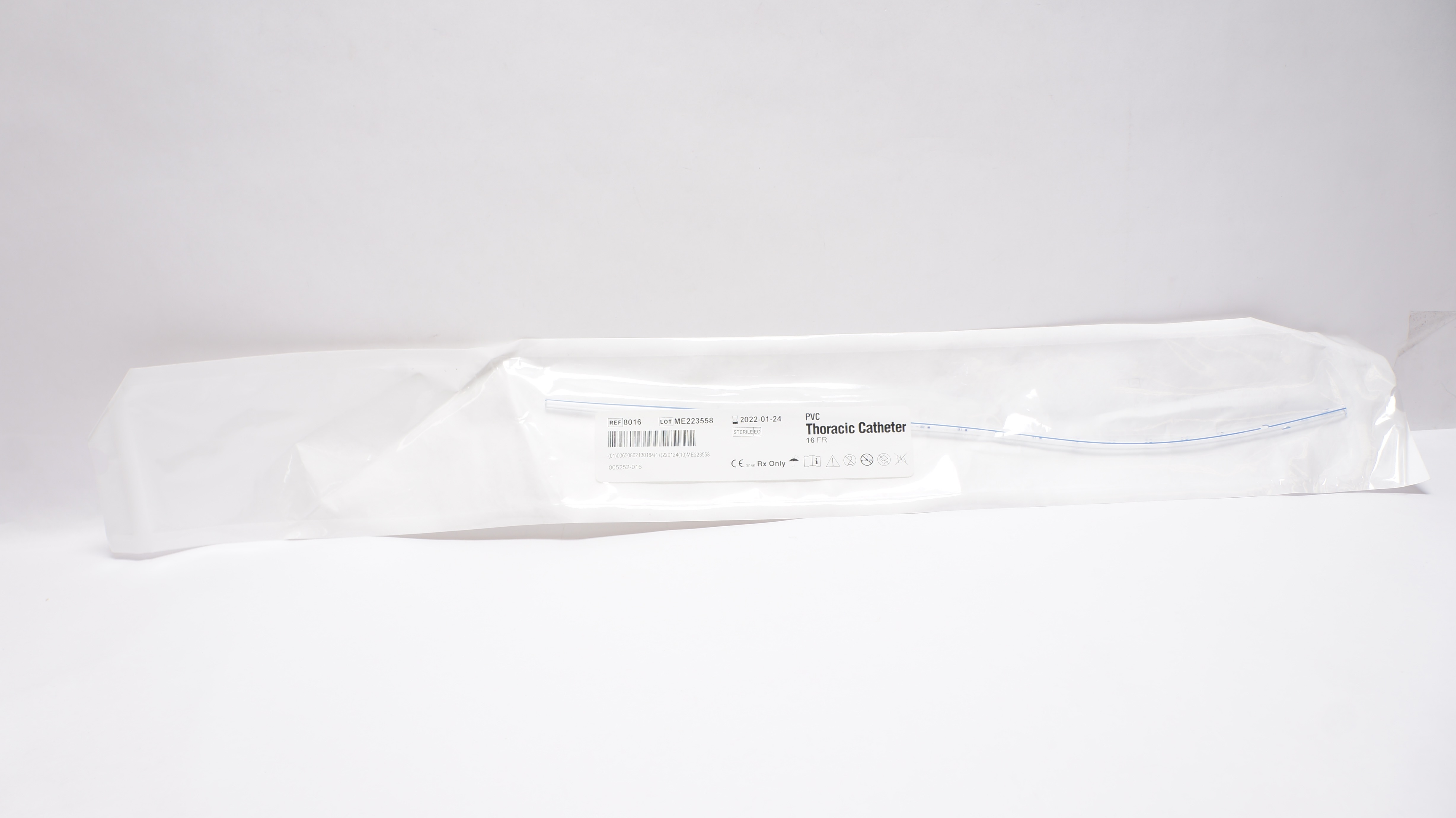 Atrium 8016 PVC Thoracic Catheter 16Fr (x)