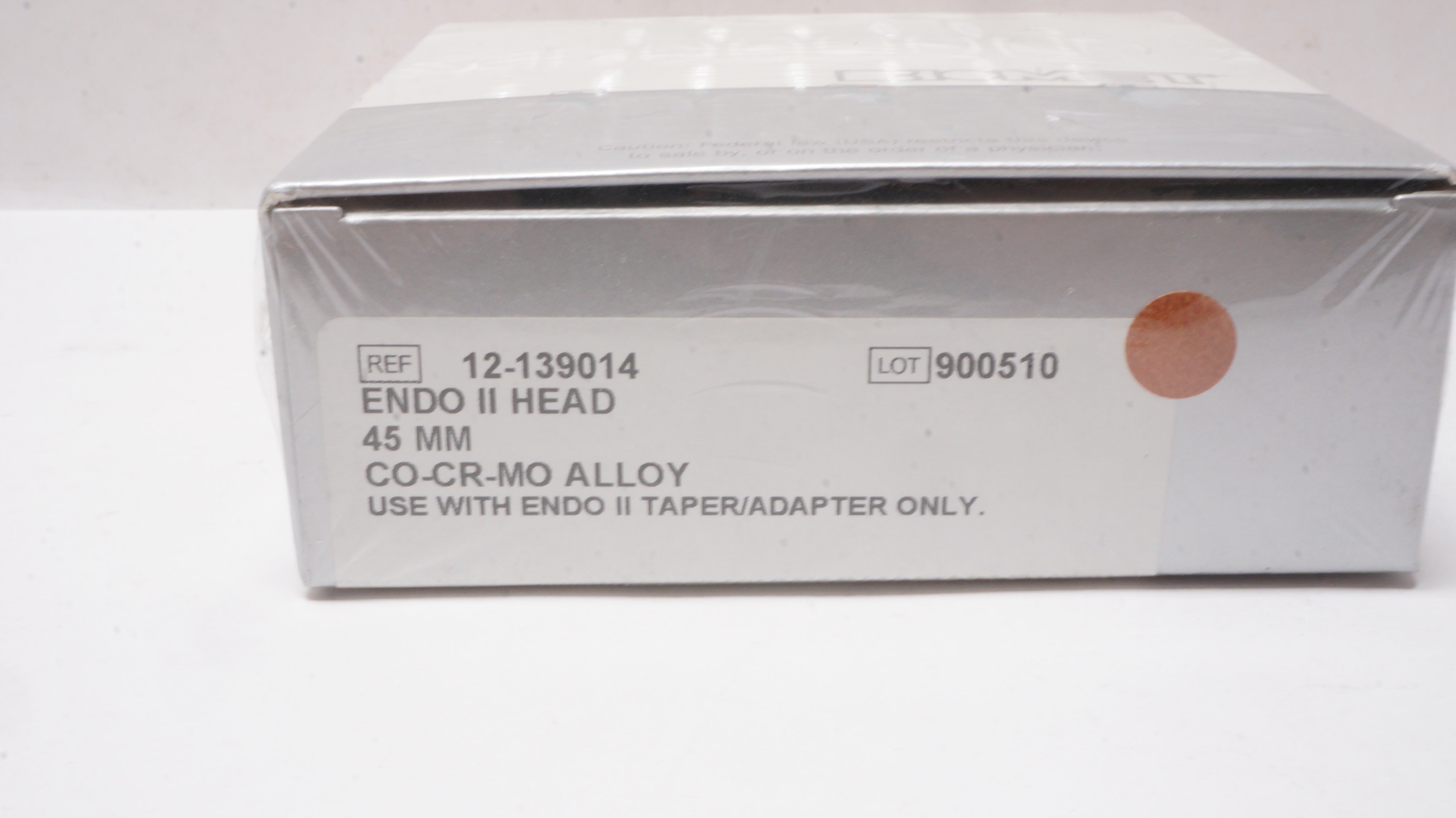 Biomet 12-139014 Endo II Head 45mm CO-CR-MO Alloy