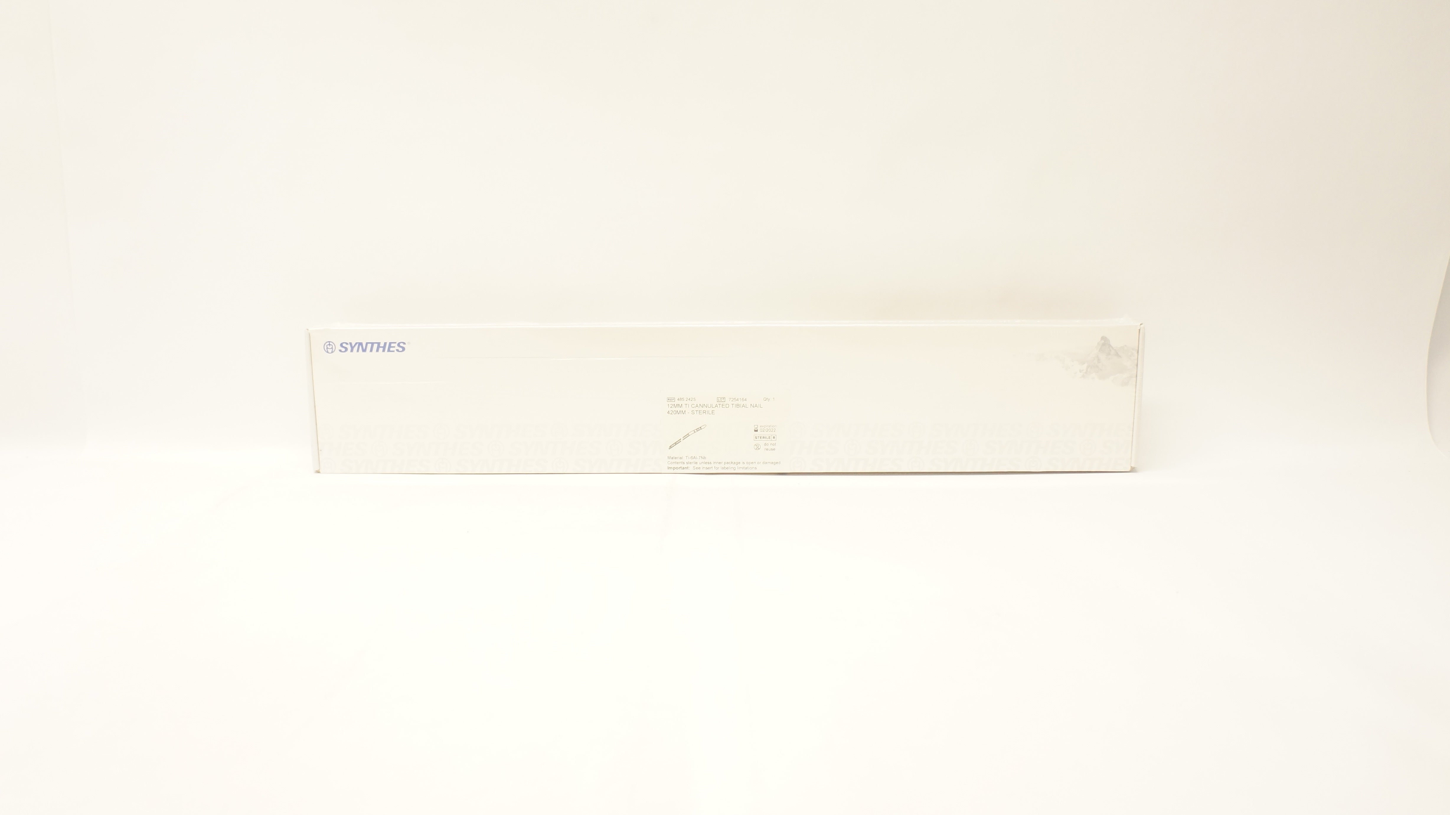 Synthes 485.242S 12mm Ti Cannulated Tibial Nail 420mm