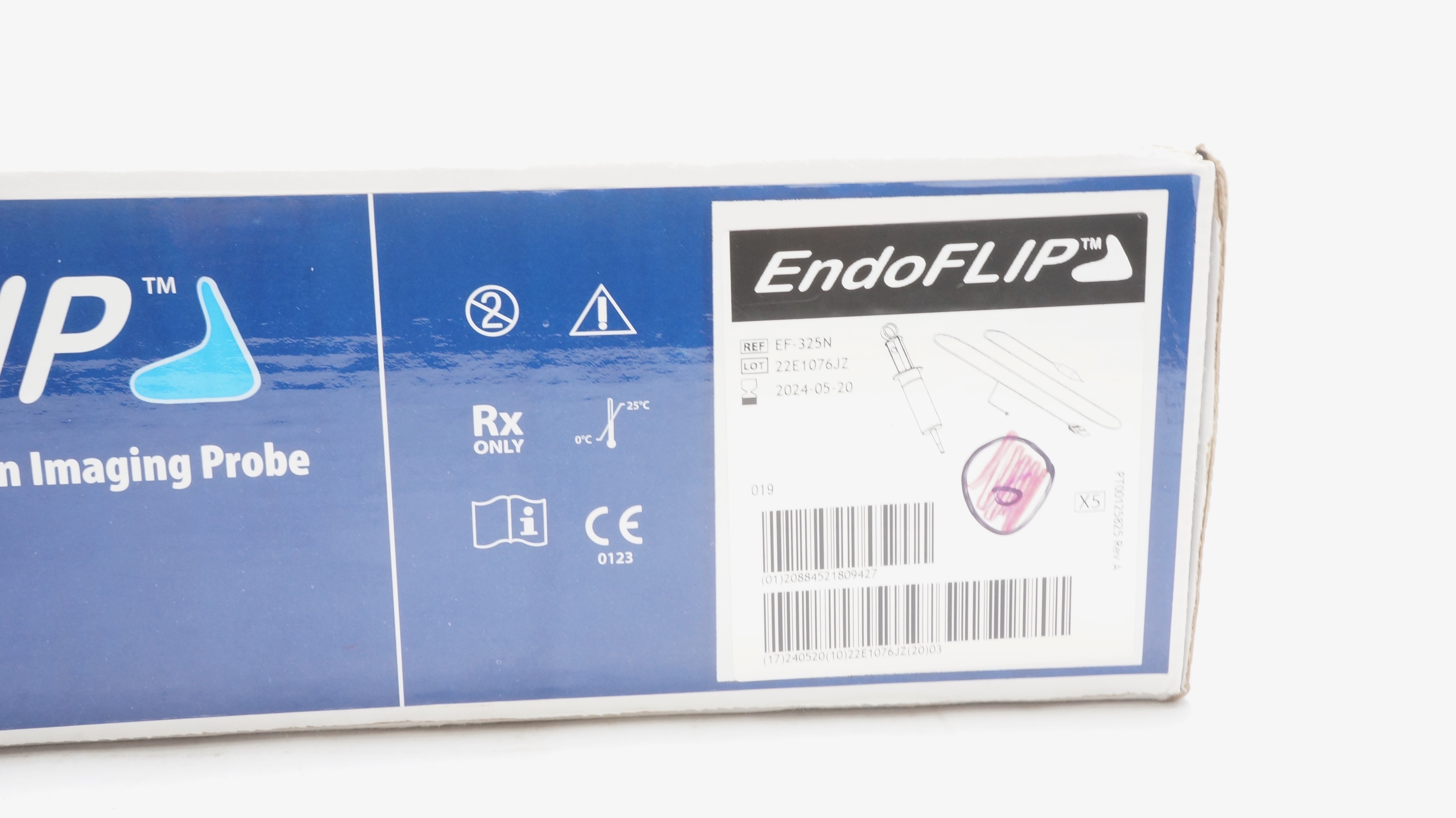 Covidien EF-325N EndoFlip Endolumenal Functional Lumen Imaging Probe(x)-Box of 5