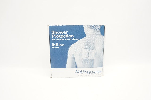 Covalon 50005-CSE Agua Guard Shower Protection Moisture Barrier 5x5in -Box of 98
