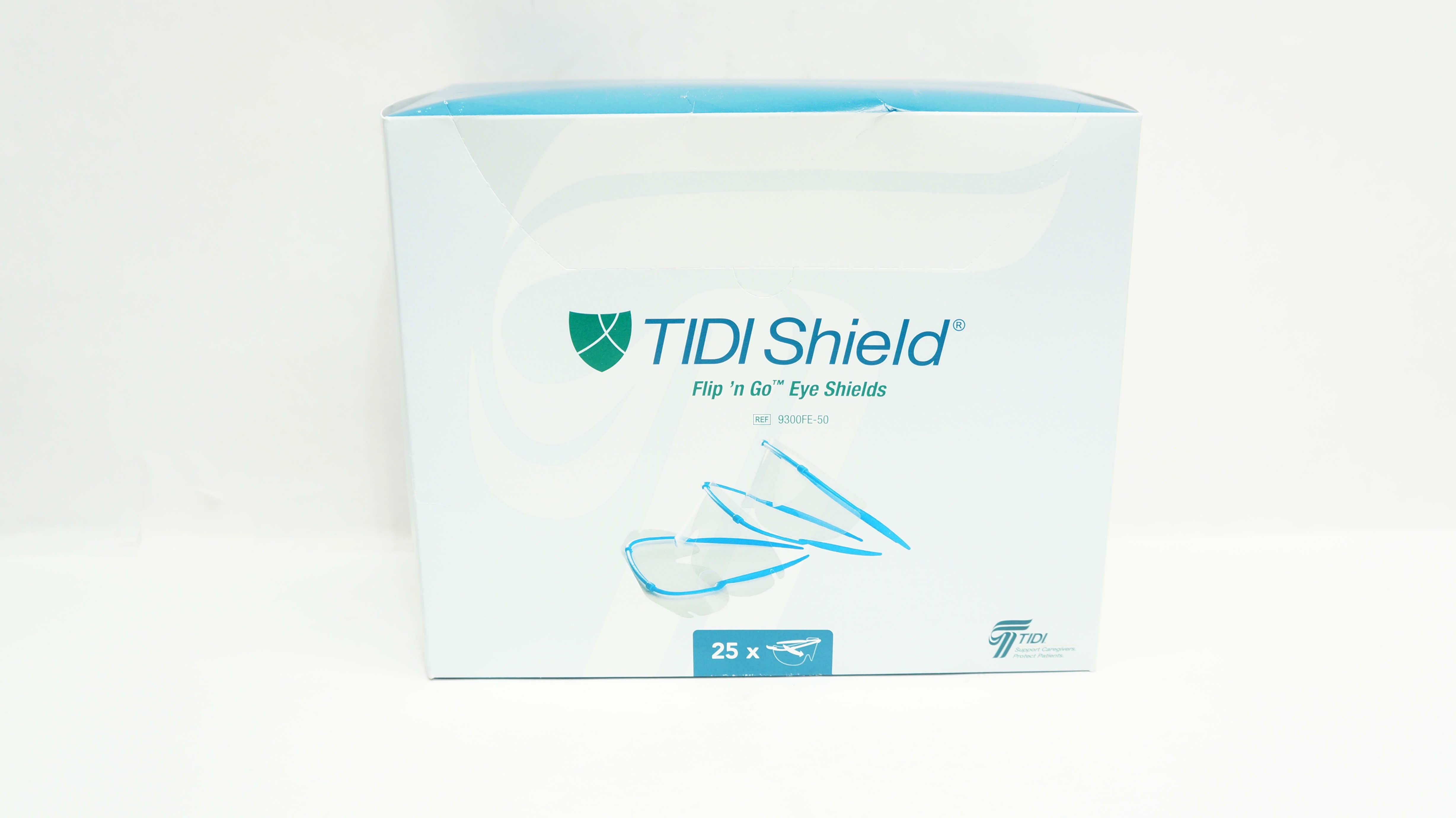 TIDI 9300FE-50 Shield Flip'n Go Eye Shields - Box of 25