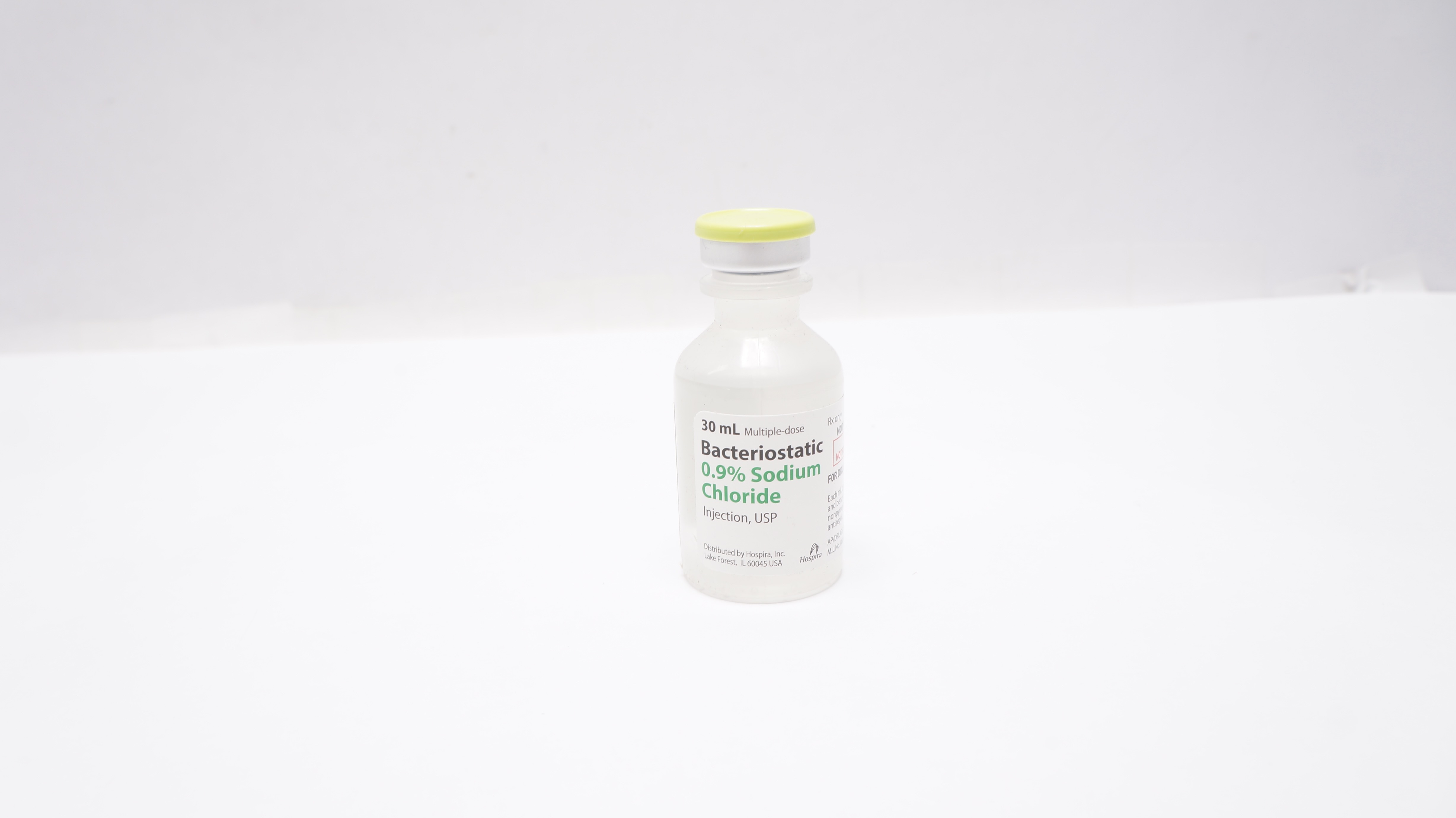 Hospira PAA130065 Bacteriostatic 0.9 Sodium Chloride 30mL