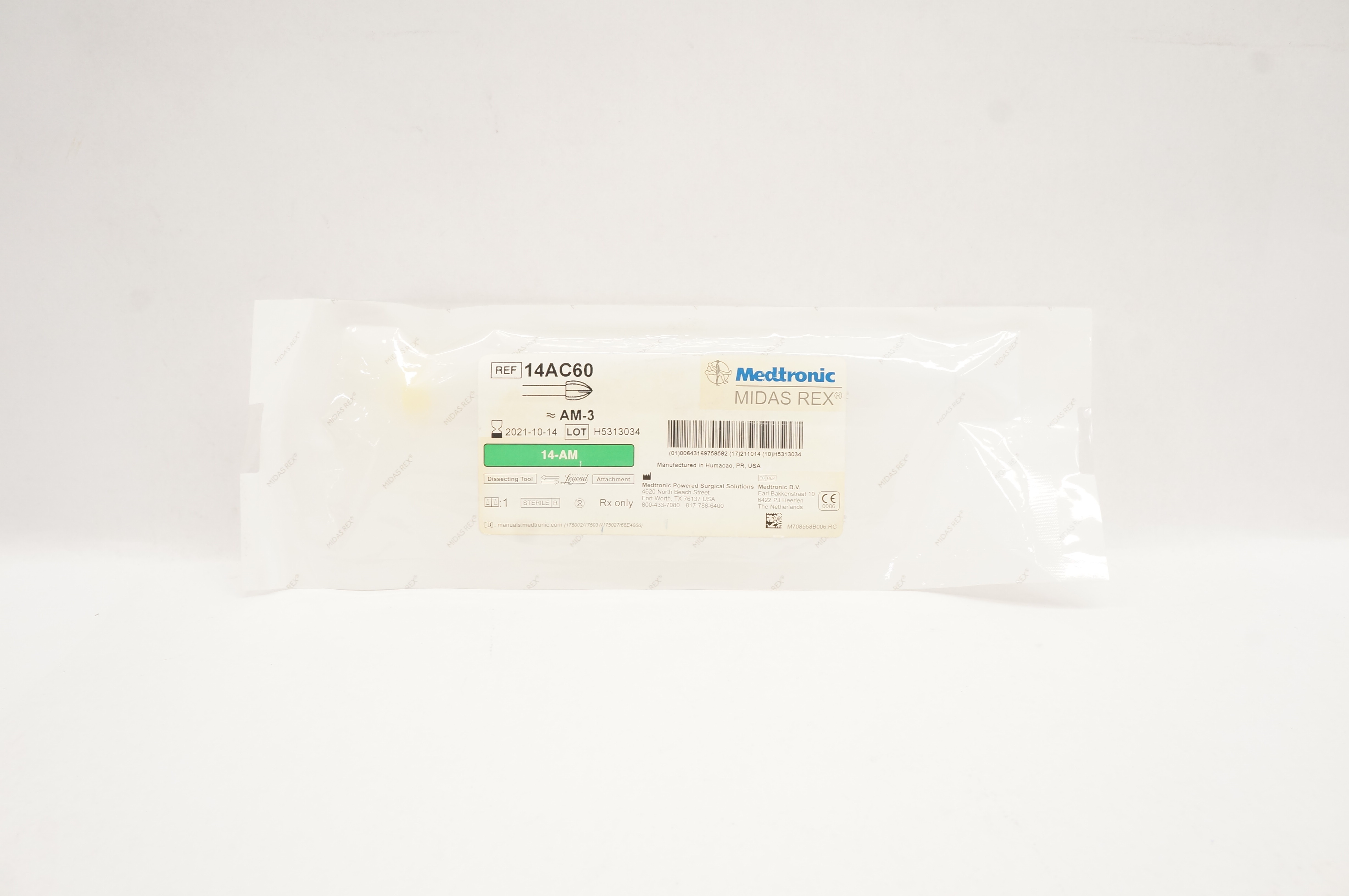 Medtronic 14AC60 Midas Rex Dissecting Tool 14-AM (x)