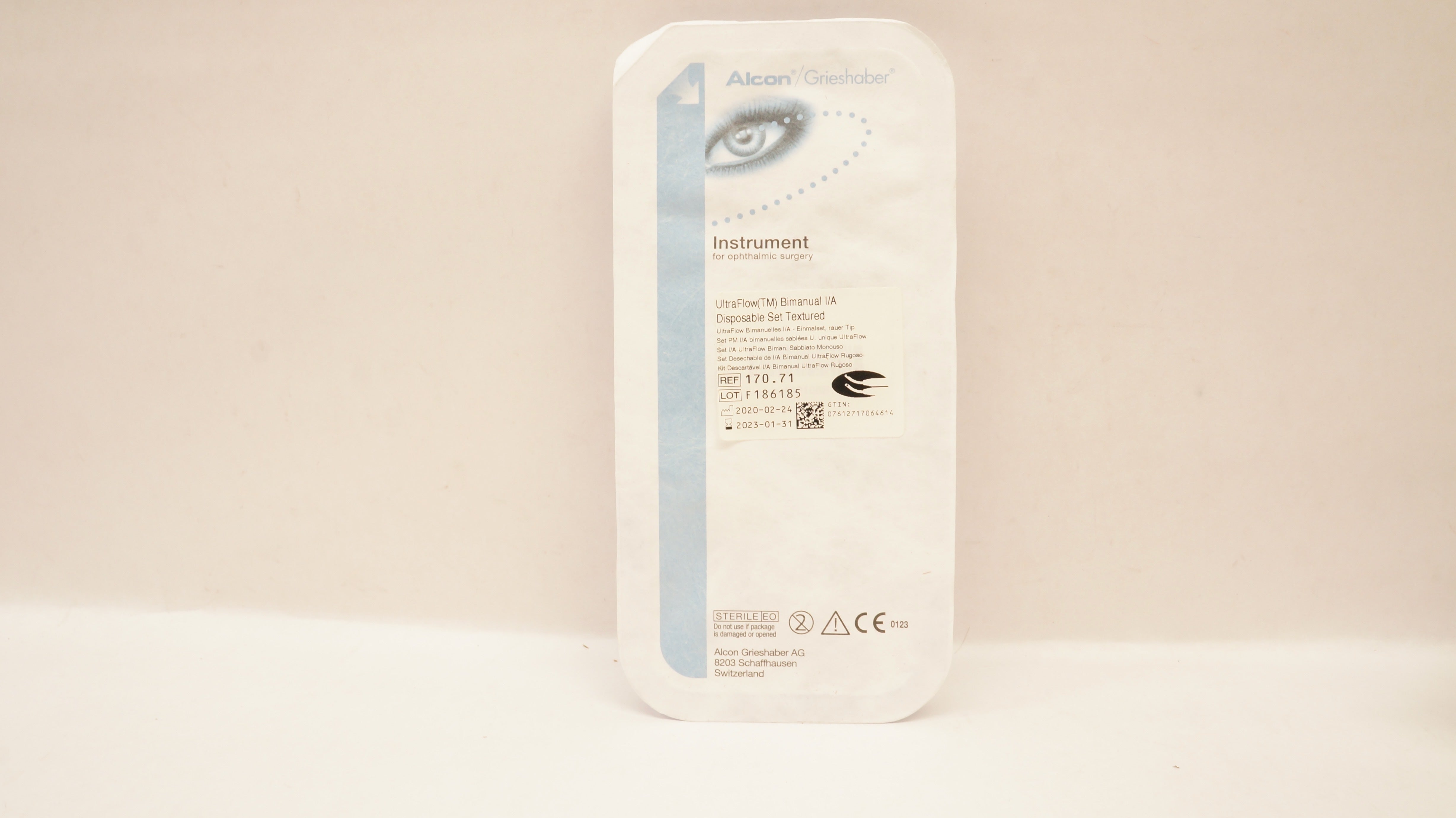 Alcon 170.71 Grieshaber UltraFlow Bimanual I/A Disposable Set Textured (x)