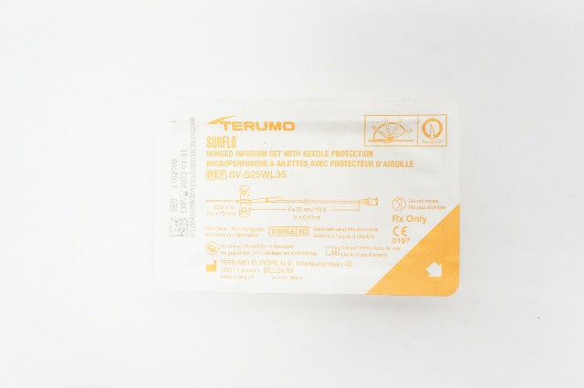 Terumo SV-S25WL35 Surflo Winged Infusion Set with Ndle. Protection (x)