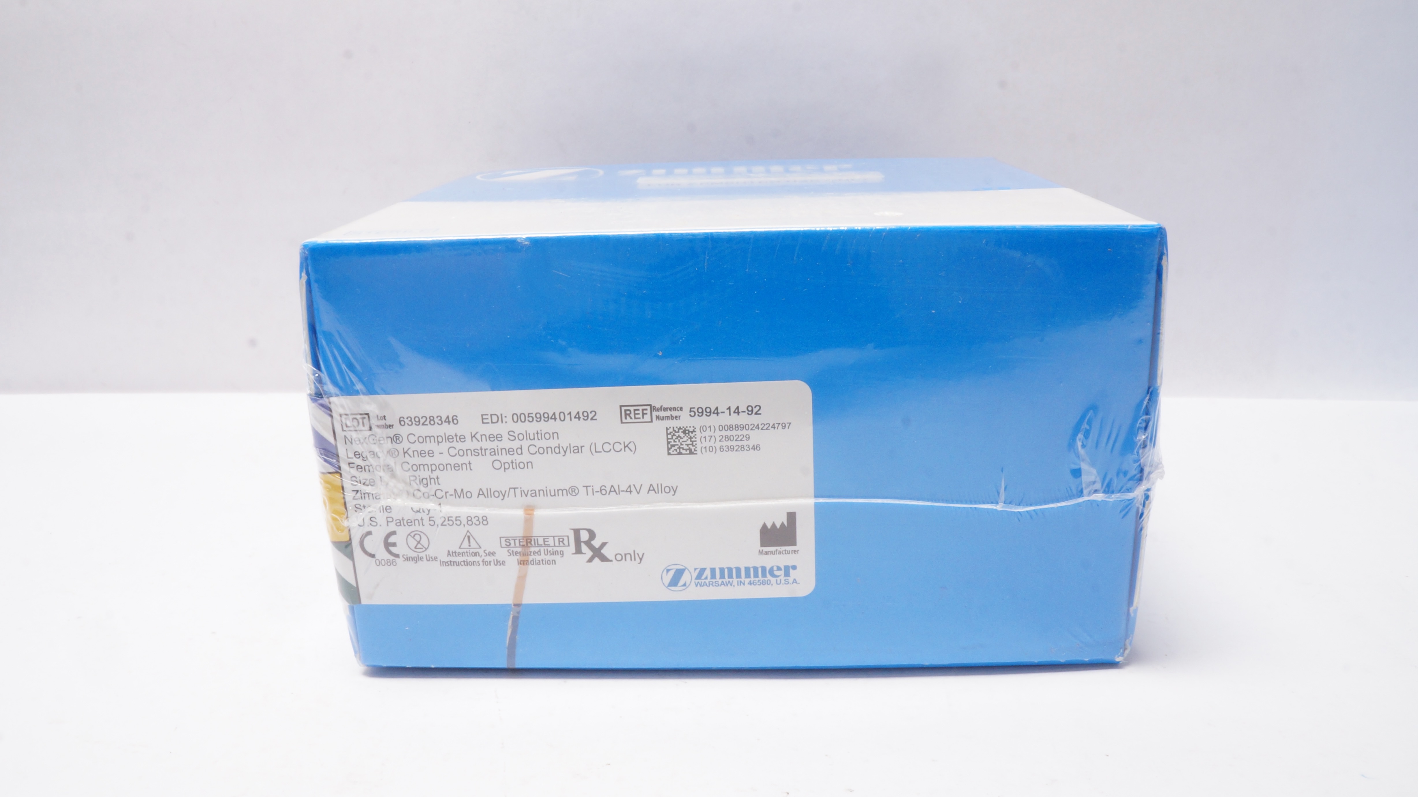 Zimmer 5994-14-92 NexGen Legacy Femoral Component, Option