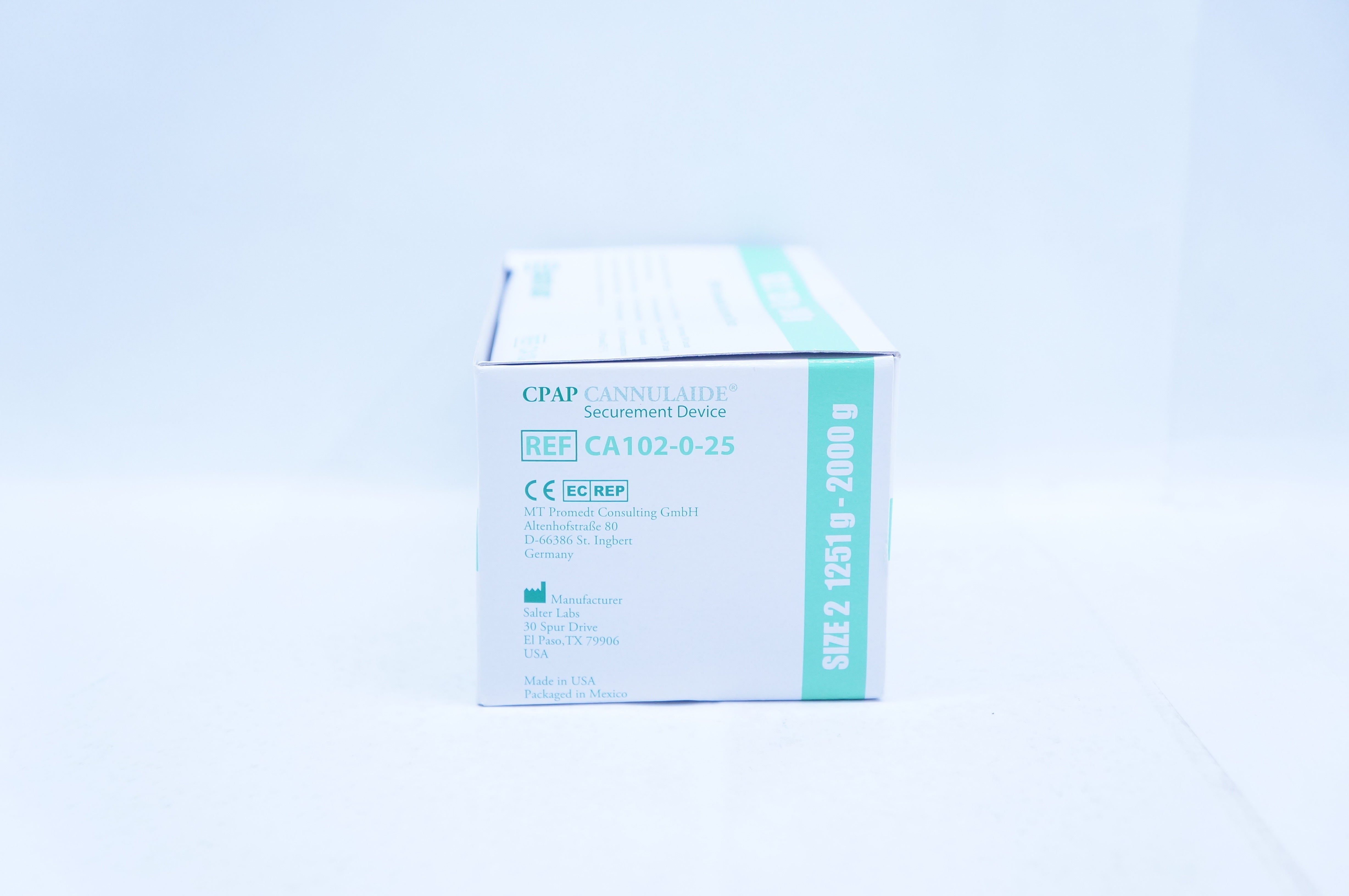 Salter Labs CA102-0-25 Cpap Cannulaide Securement Device, Size 2