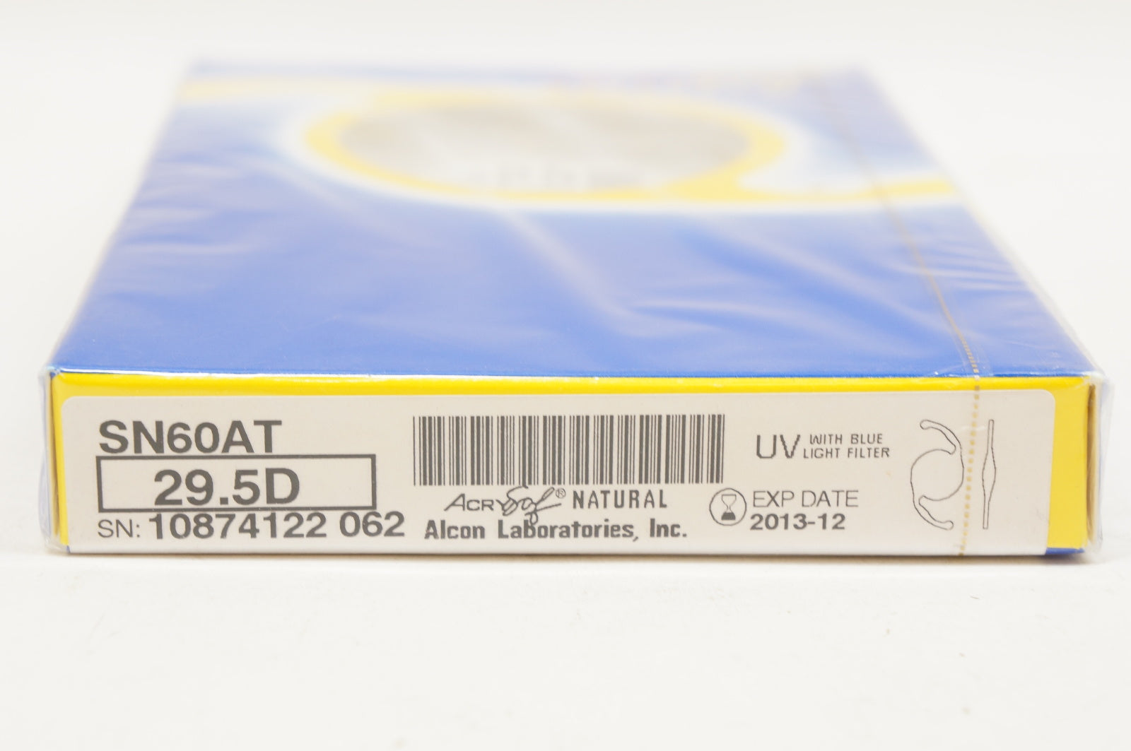 アト シリアル Alcon SN60AT AcrySof Natural Acrylic Foldable IOL, 13mm x 6mm