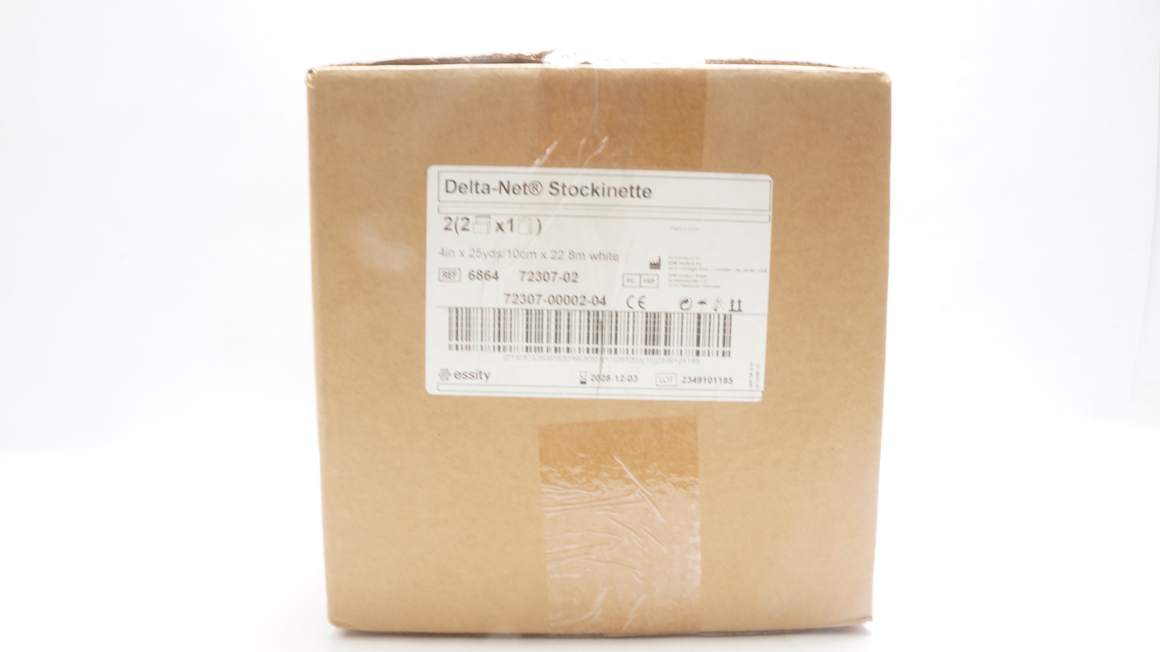 BSN Medical 6864 Delta-Net Stockinette 4inch x 25yds. - Box of 2