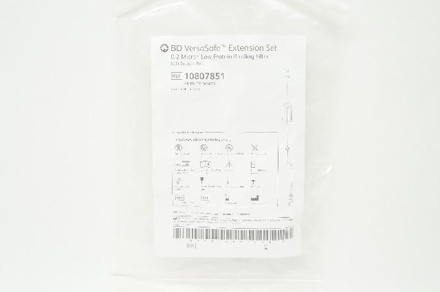 BD 10807851 Alaris VersaSafe Extension Set 5ml x 18inch (Approx.) (x)