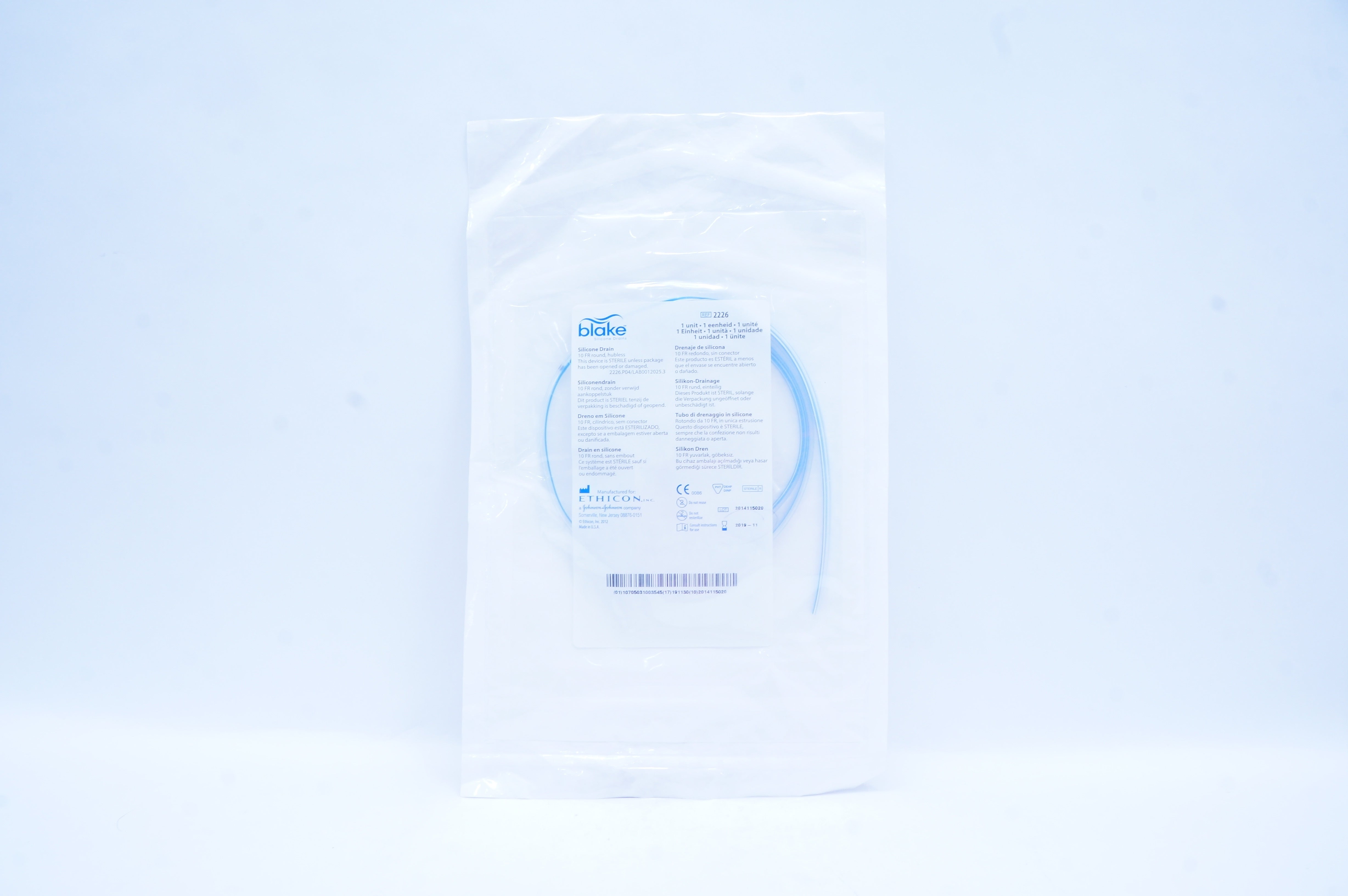 Blake 2226 Ethicon Silicone Drain (x)
