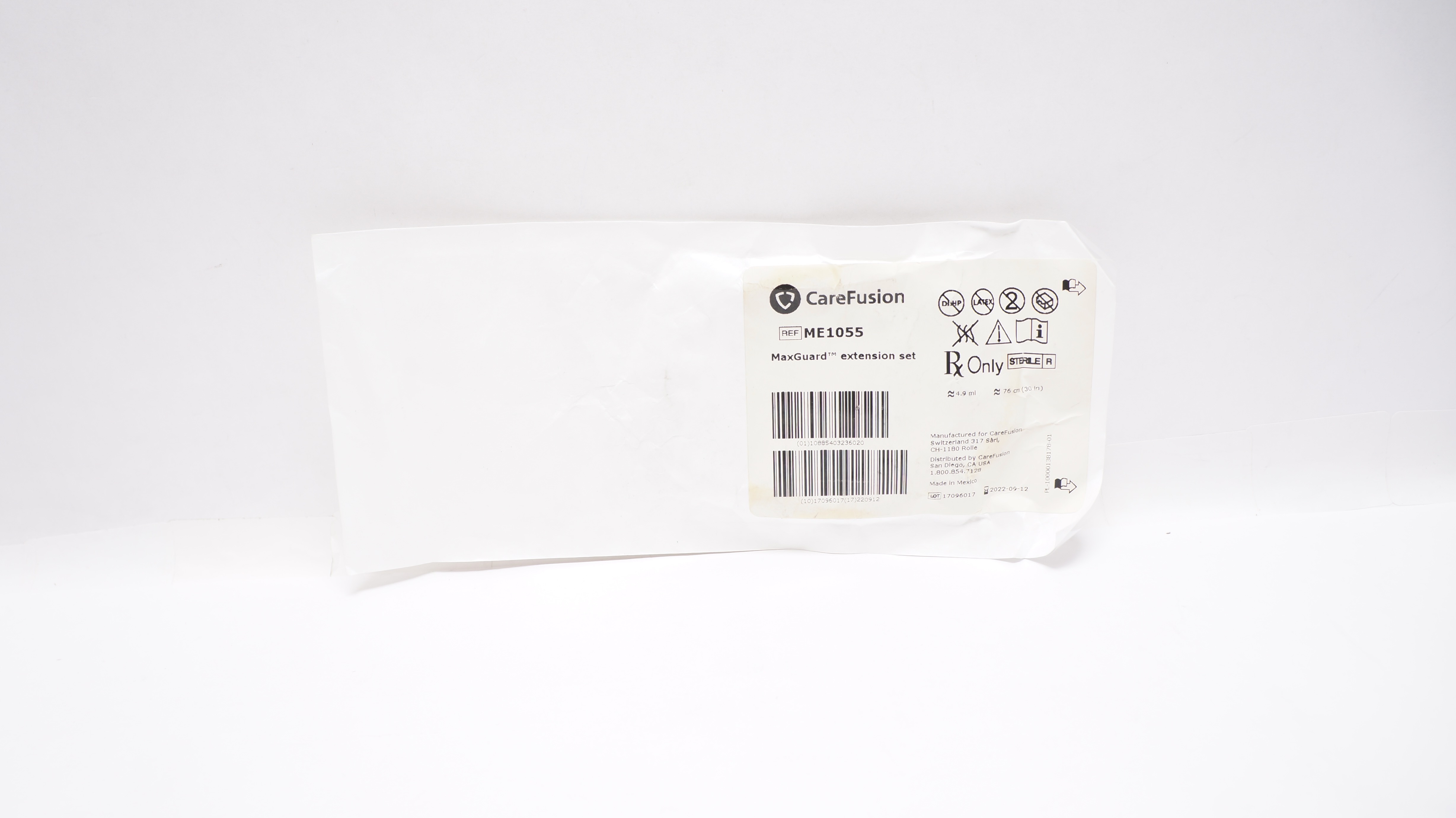 CareFusion ME1055 MaxGuard Extension Set (x)