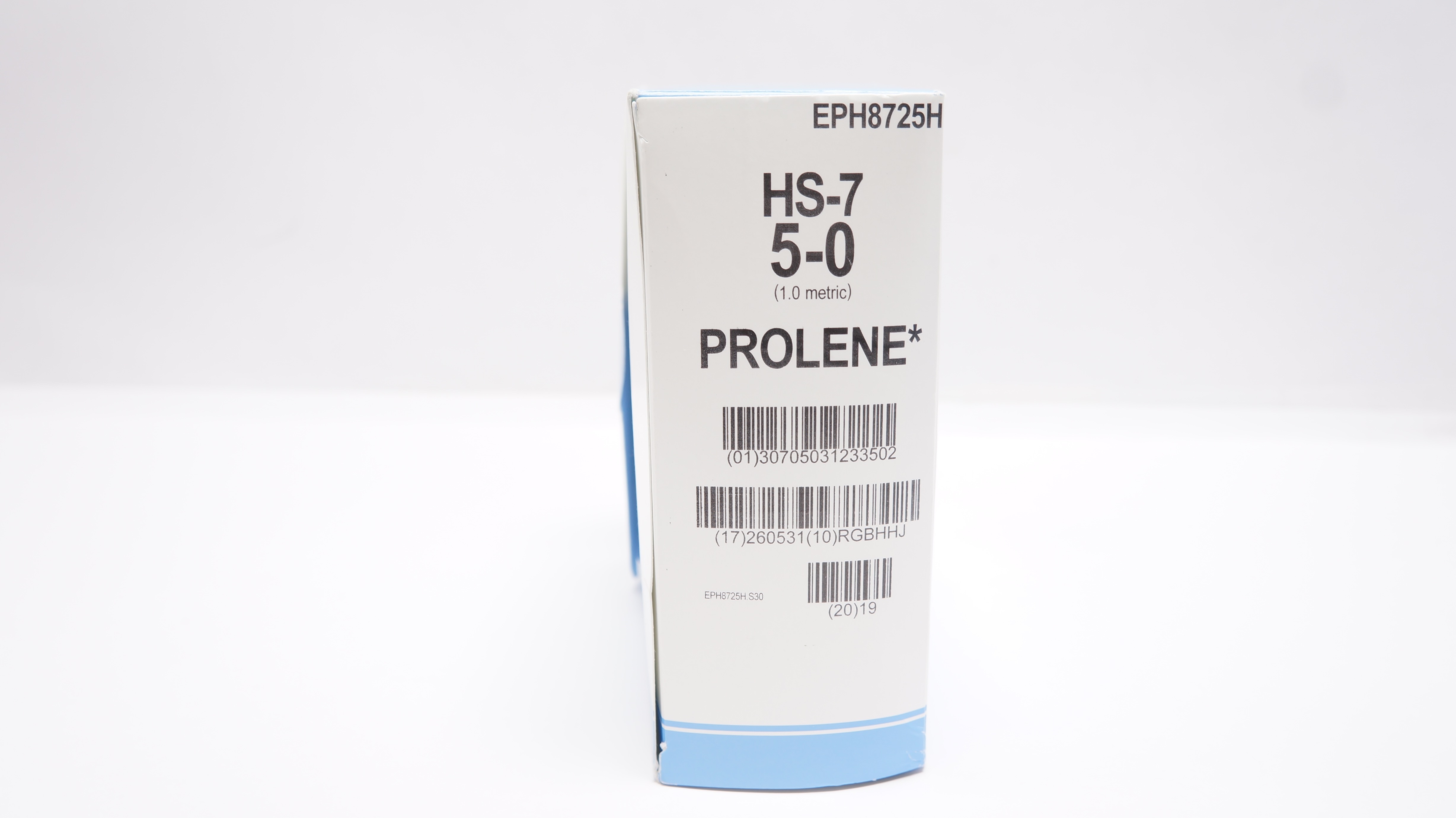 Ethicon EPH8725H 5-0 PROLENE, C-1, 13mm 3/8c, 30inch Taper, 24inch - Box of 30