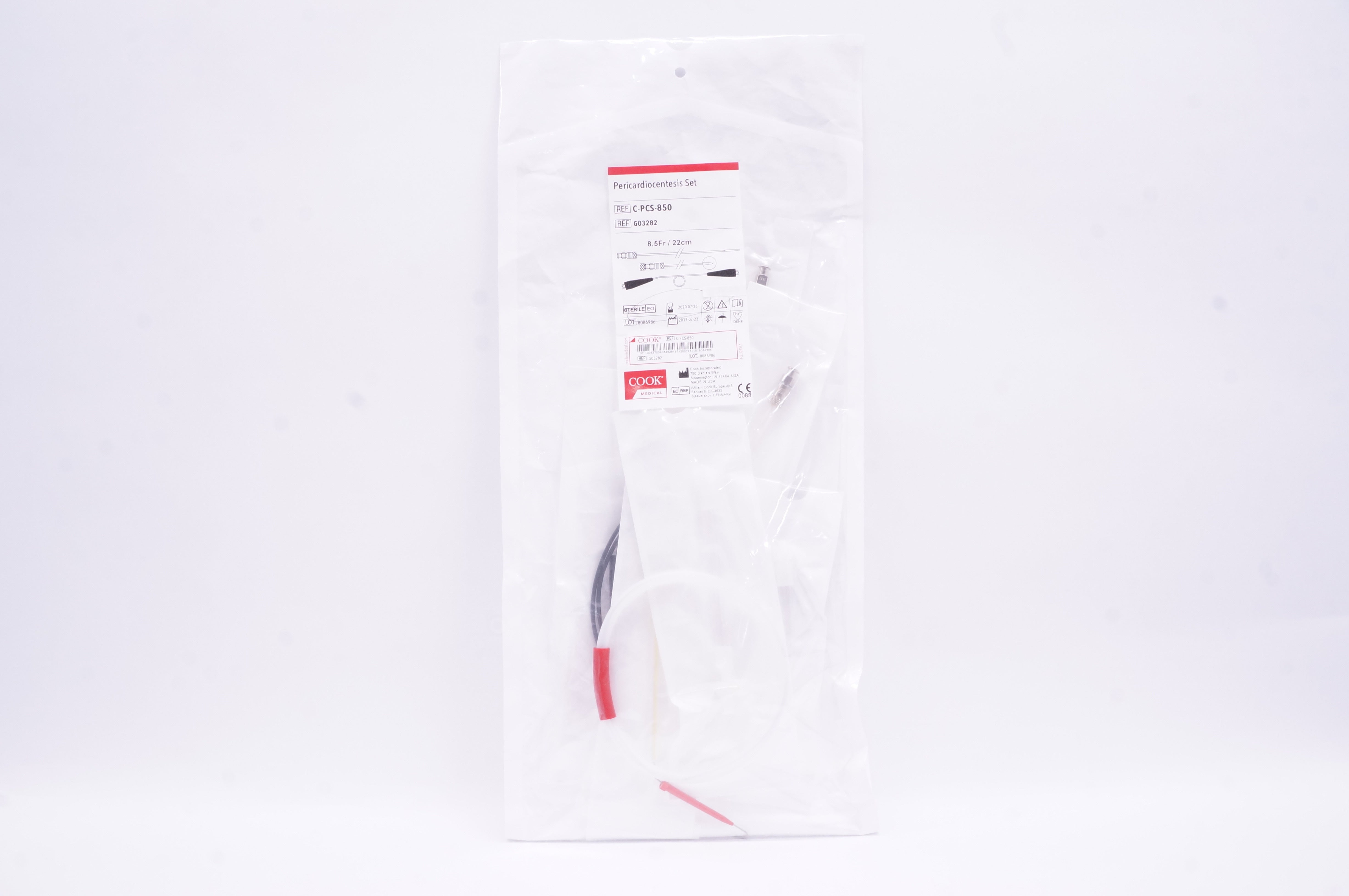 Cook Medical G03282 Pericardiocentesis Set 8.5Fr/22cm (x)